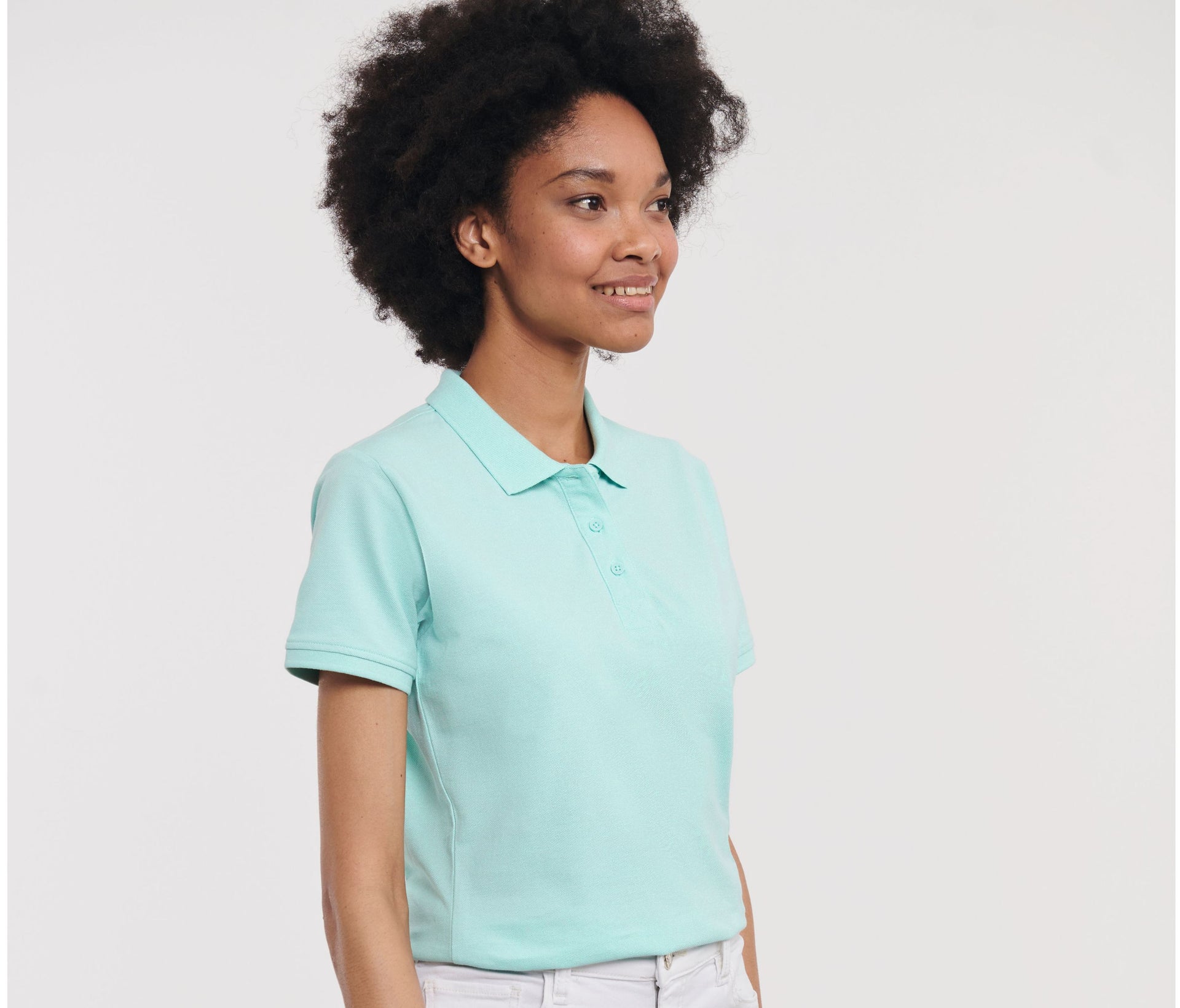 Polo organique femme