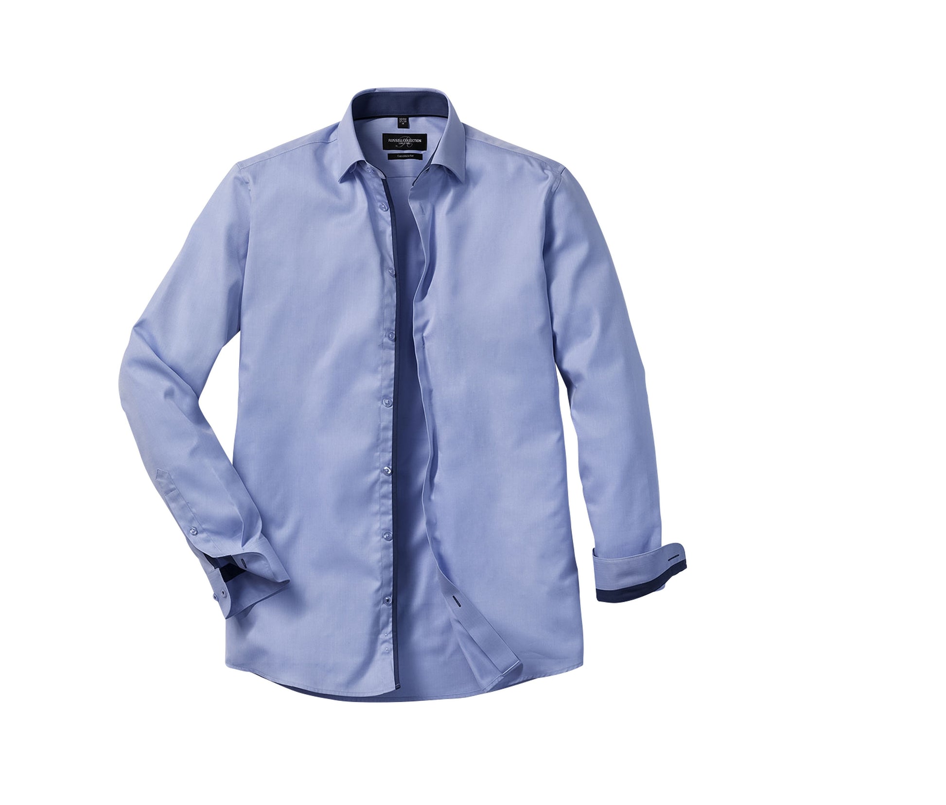Chemise Homme à Chevrons - Light Blue/mid Blue/bright Navy