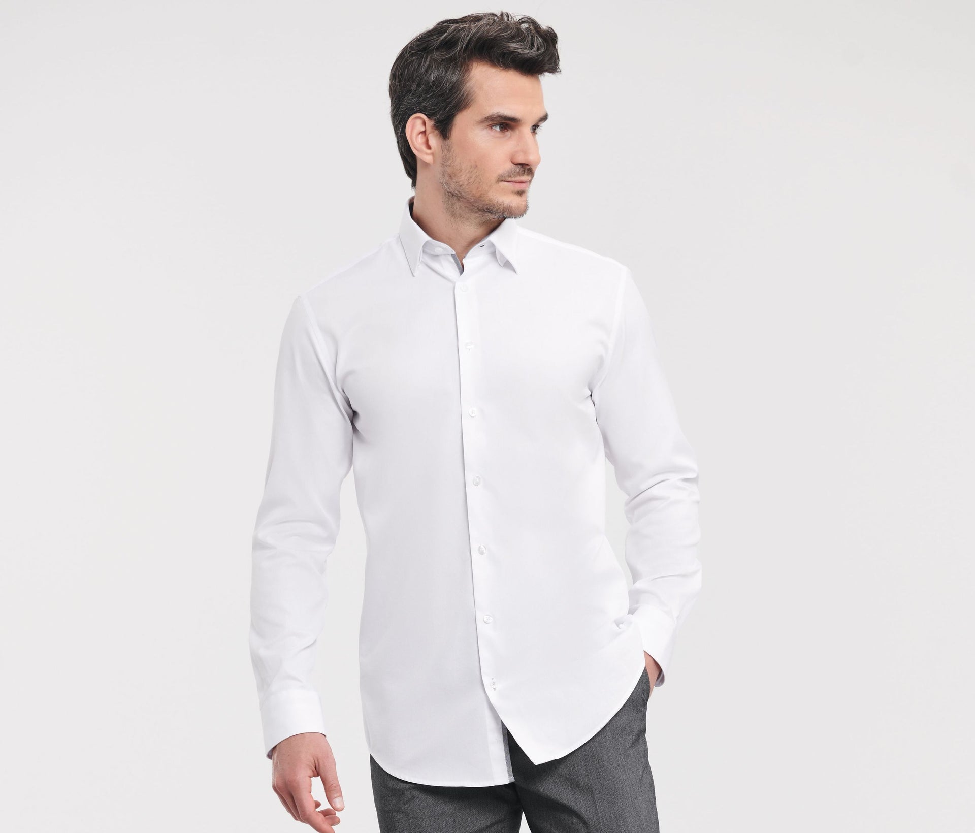 Chemise homme à chevrons