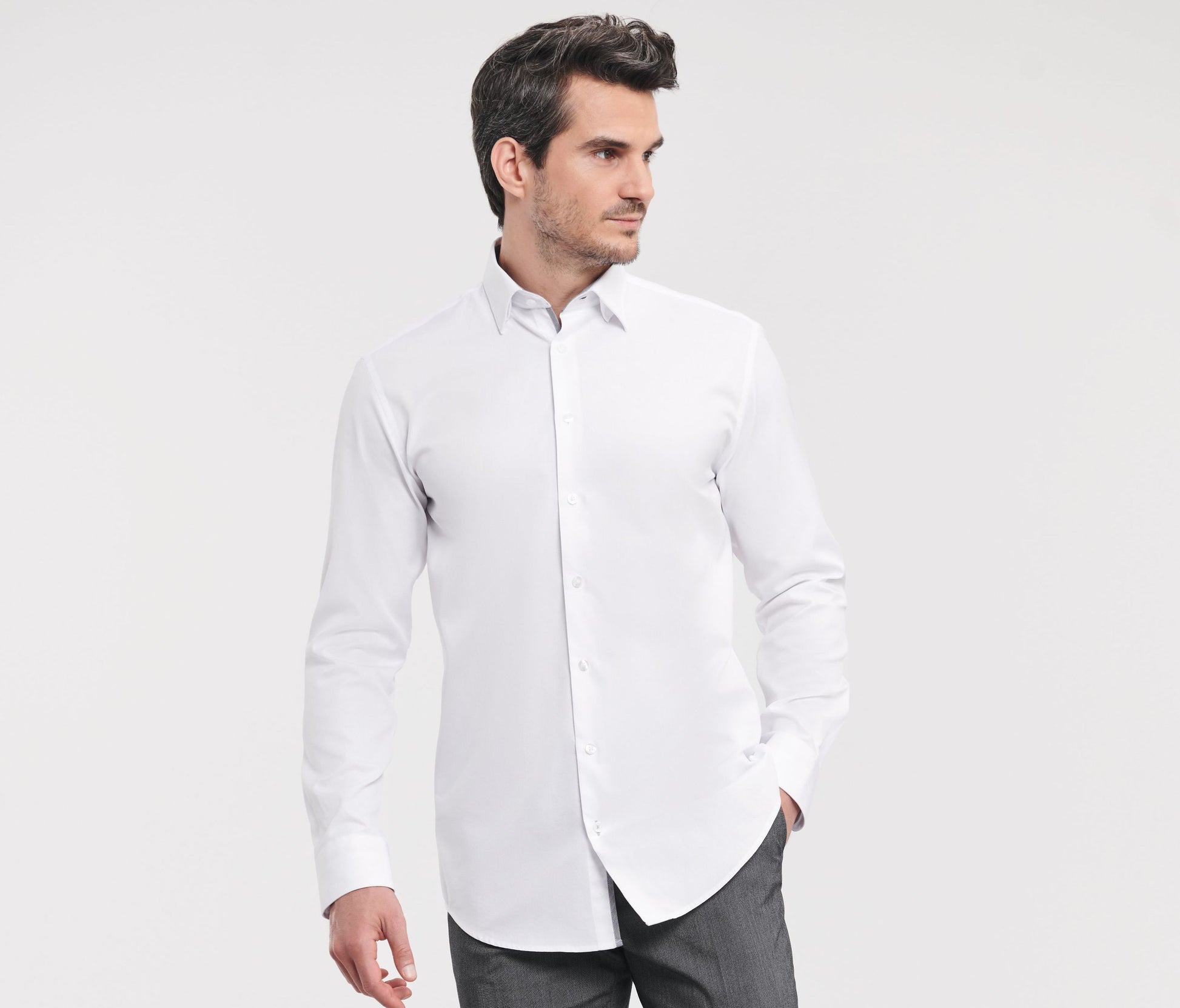 Chemise homme à chevrons