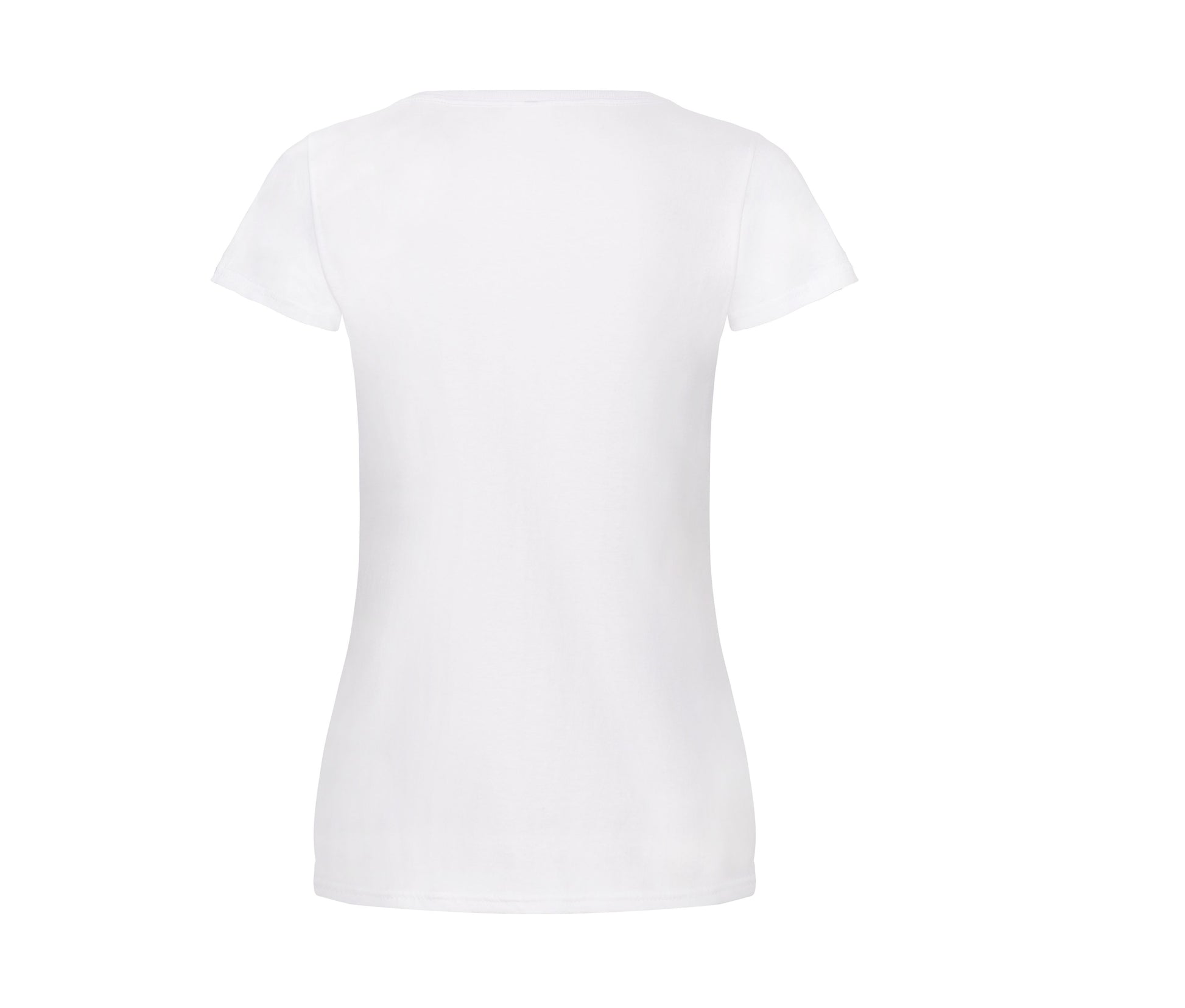 Tee-Shirt Femme Col Rond - White