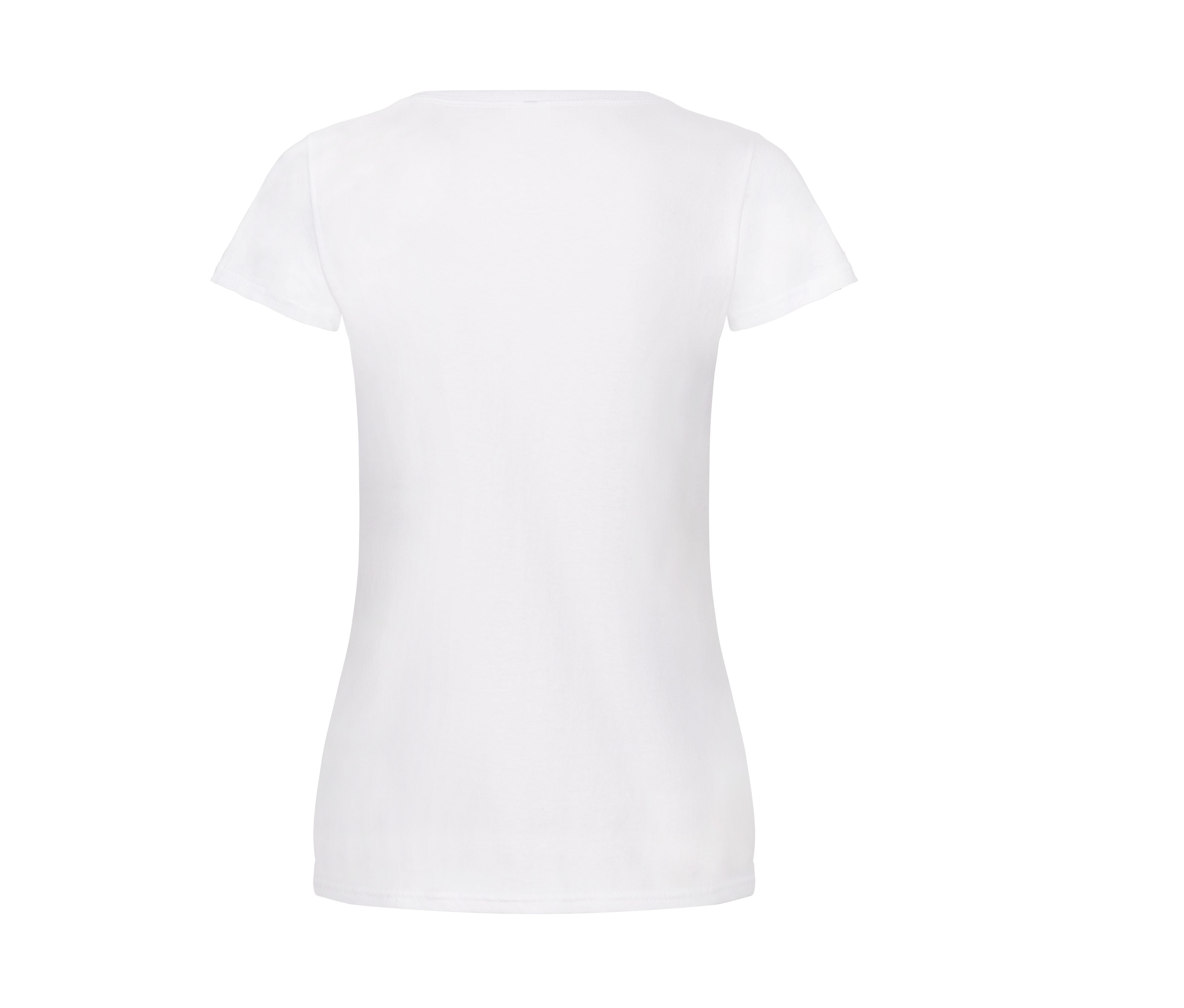 Tee-Shirt Femme Col Rond - White