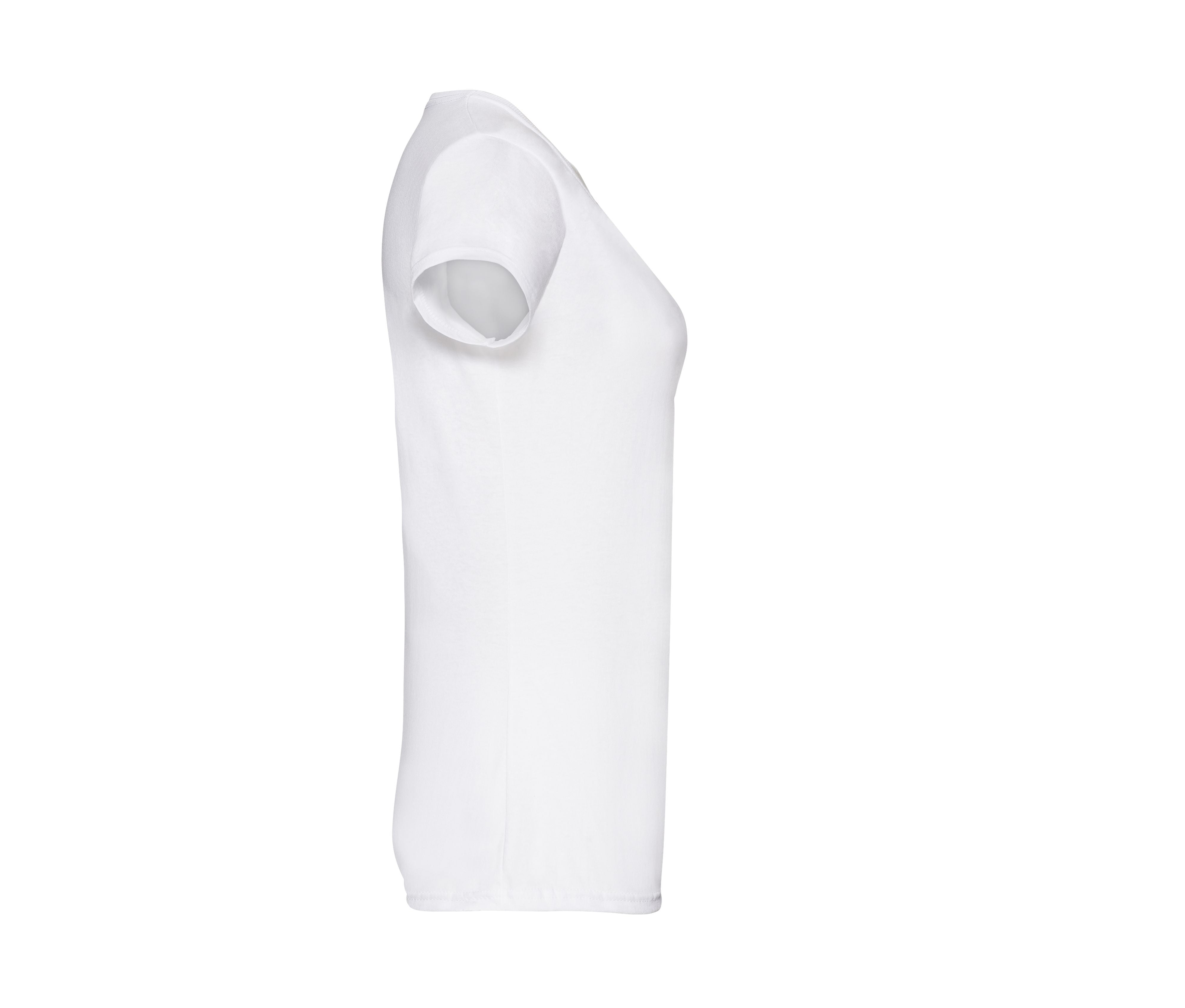 Tee-Shirt Femme Col Rond - White