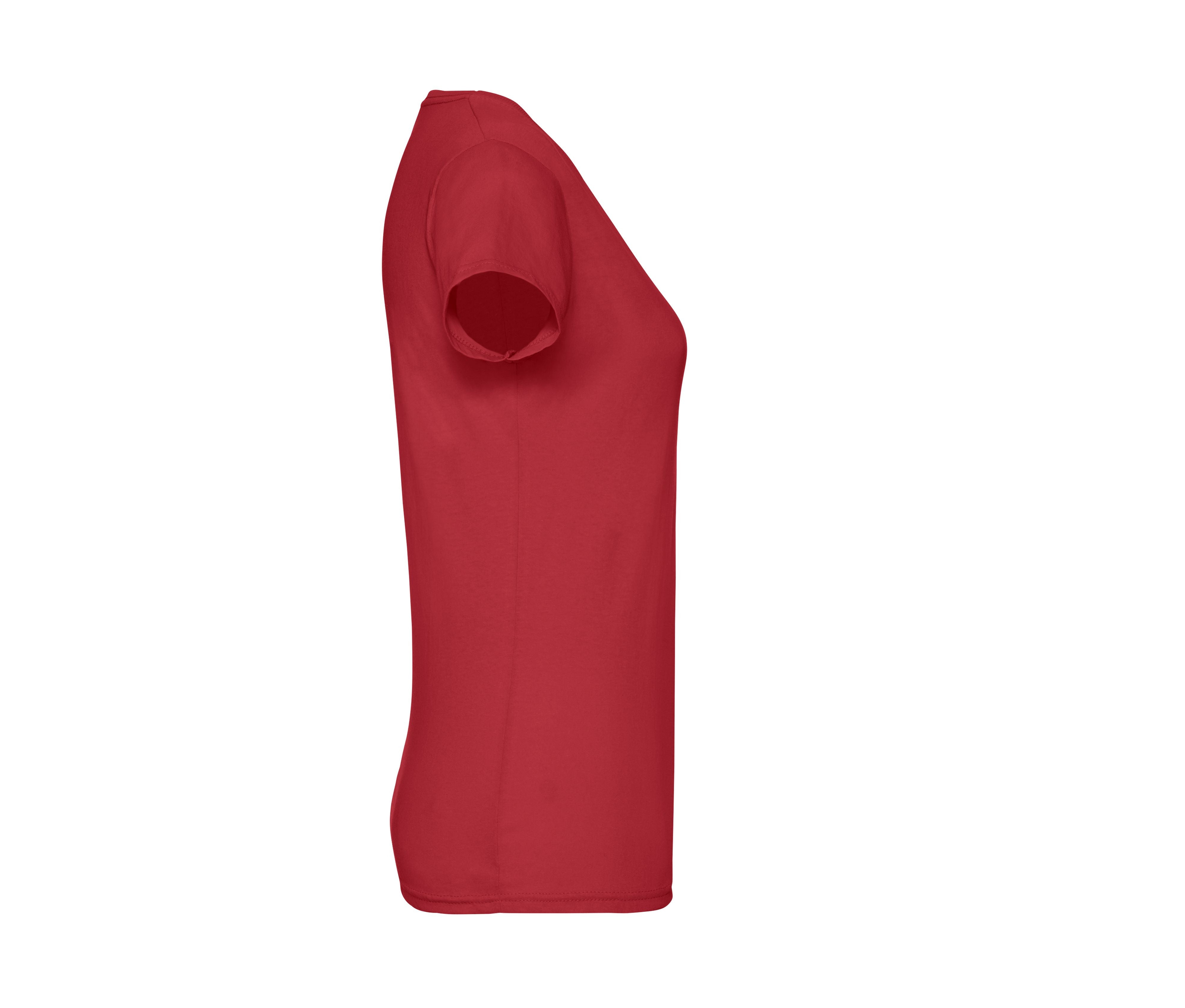 Tee-Shirt Femme Col Rond - Red