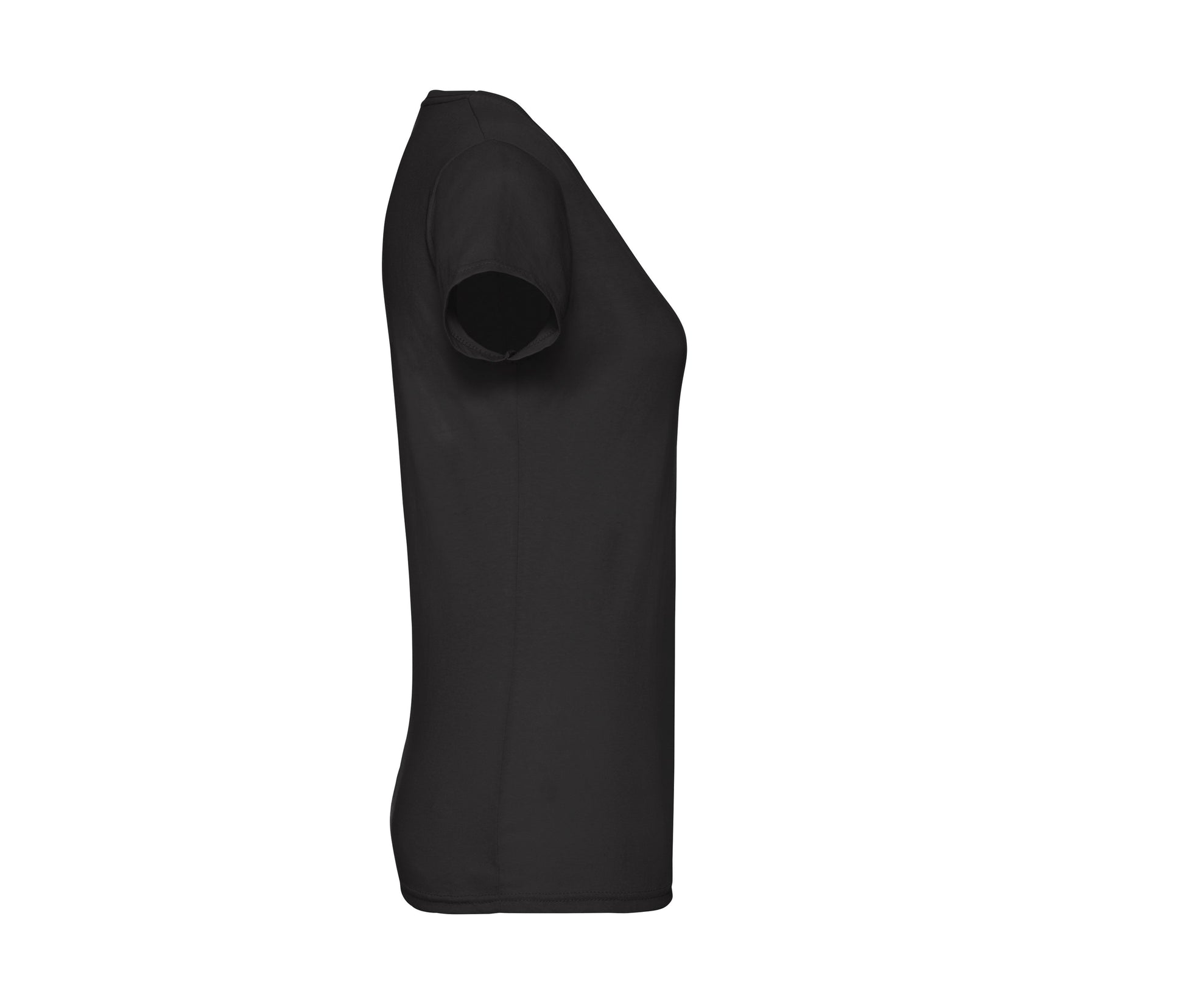 Tee-Shirt Femme Col Rond - Black