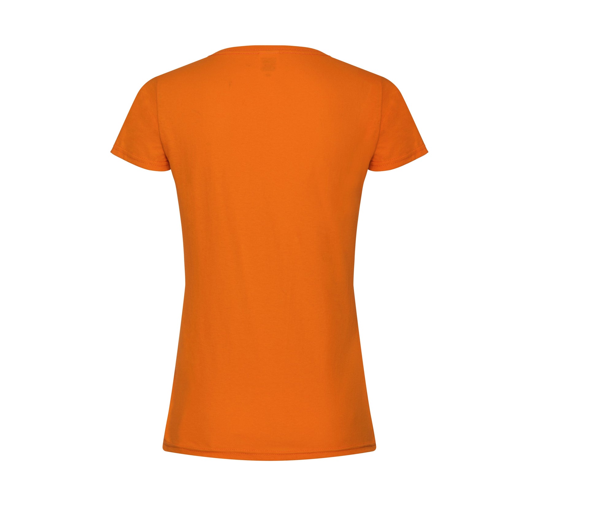 Tee-Shirt Femme Col Rond - Orange