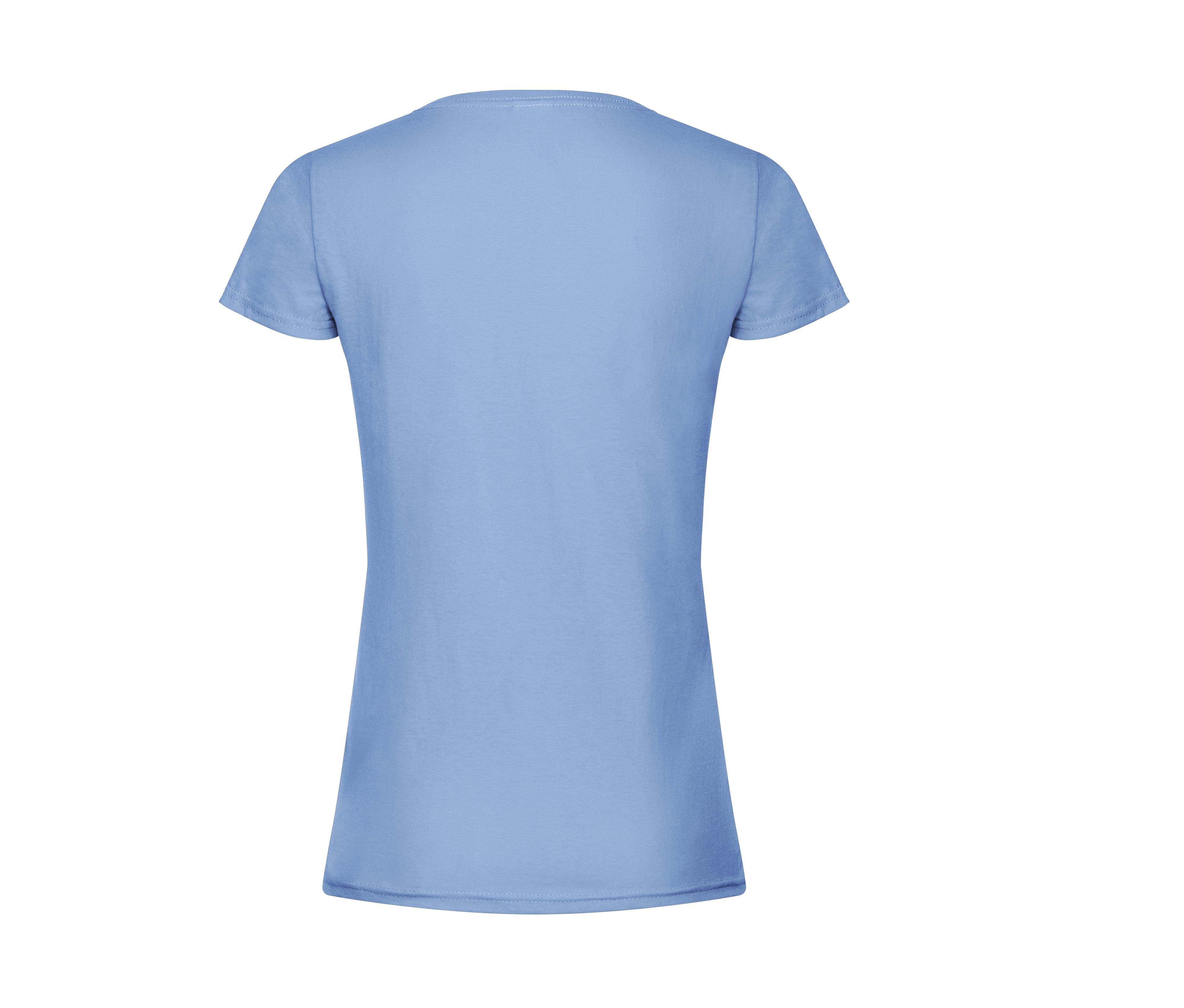 Tee-Shirt Femme Col Rond - Sky Blue