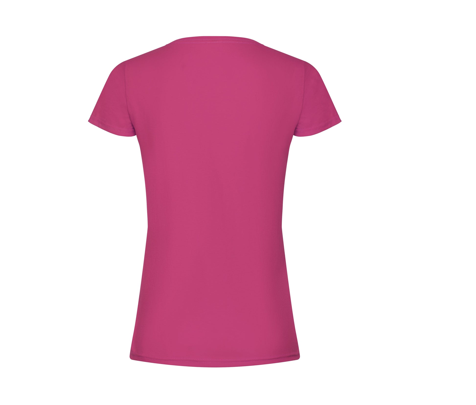 Tee-Shirt Femme Col Rond - Fuchsia
