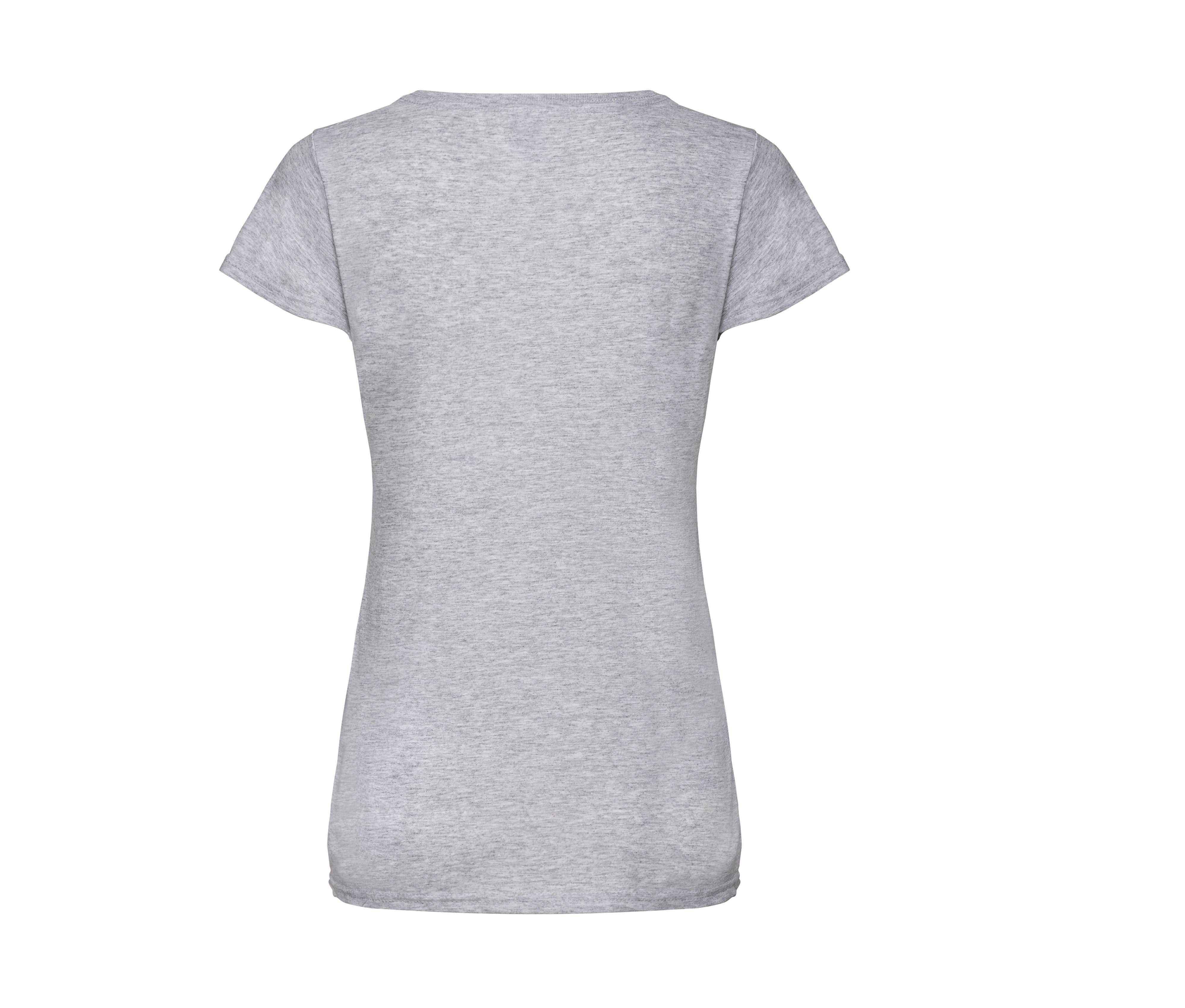 Tee-Shirt Femme Col Rond - Heather Grey