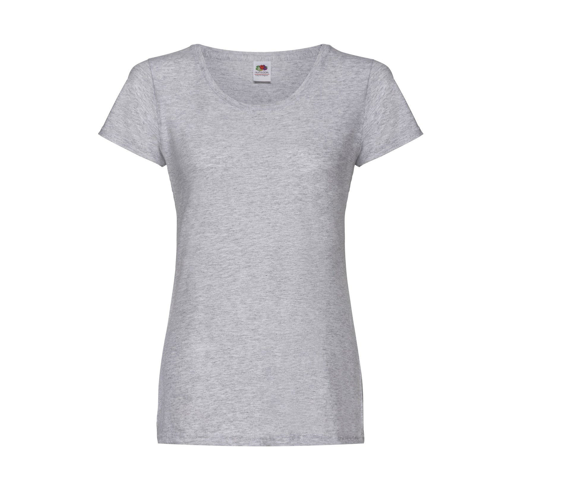 Tee-Shirt Femme Col Rond - Heather Grey