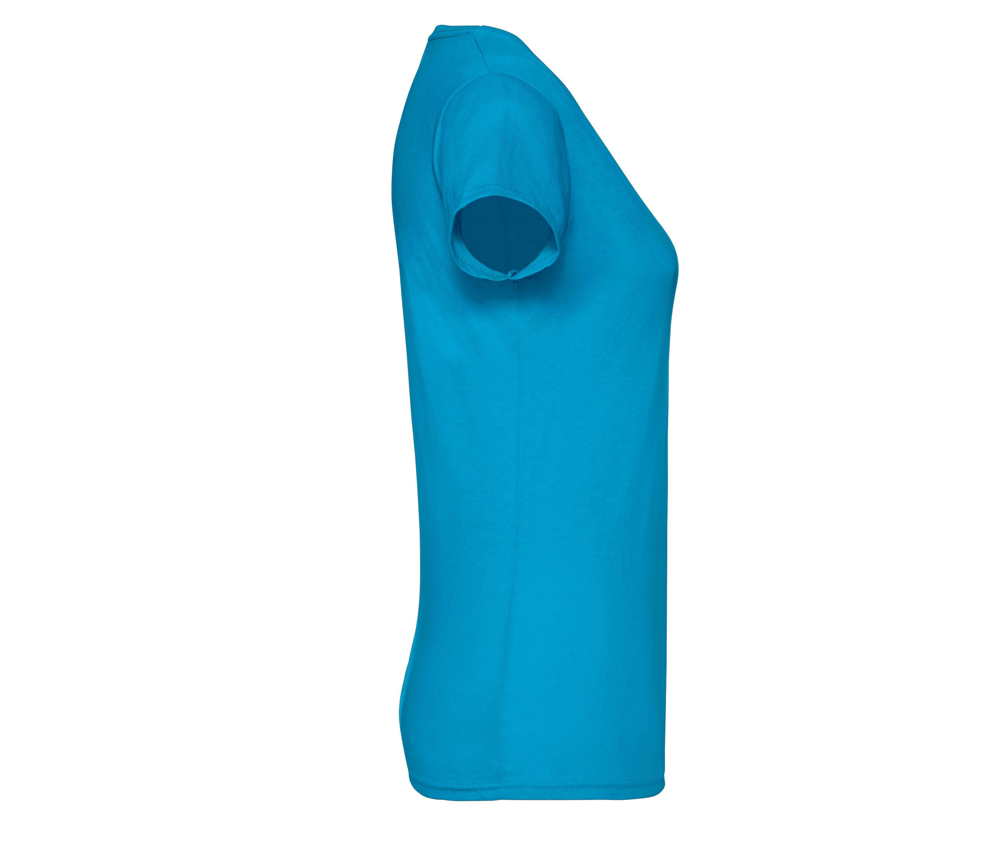 Tee-Shirt Femme Col Rond - Azure Blue