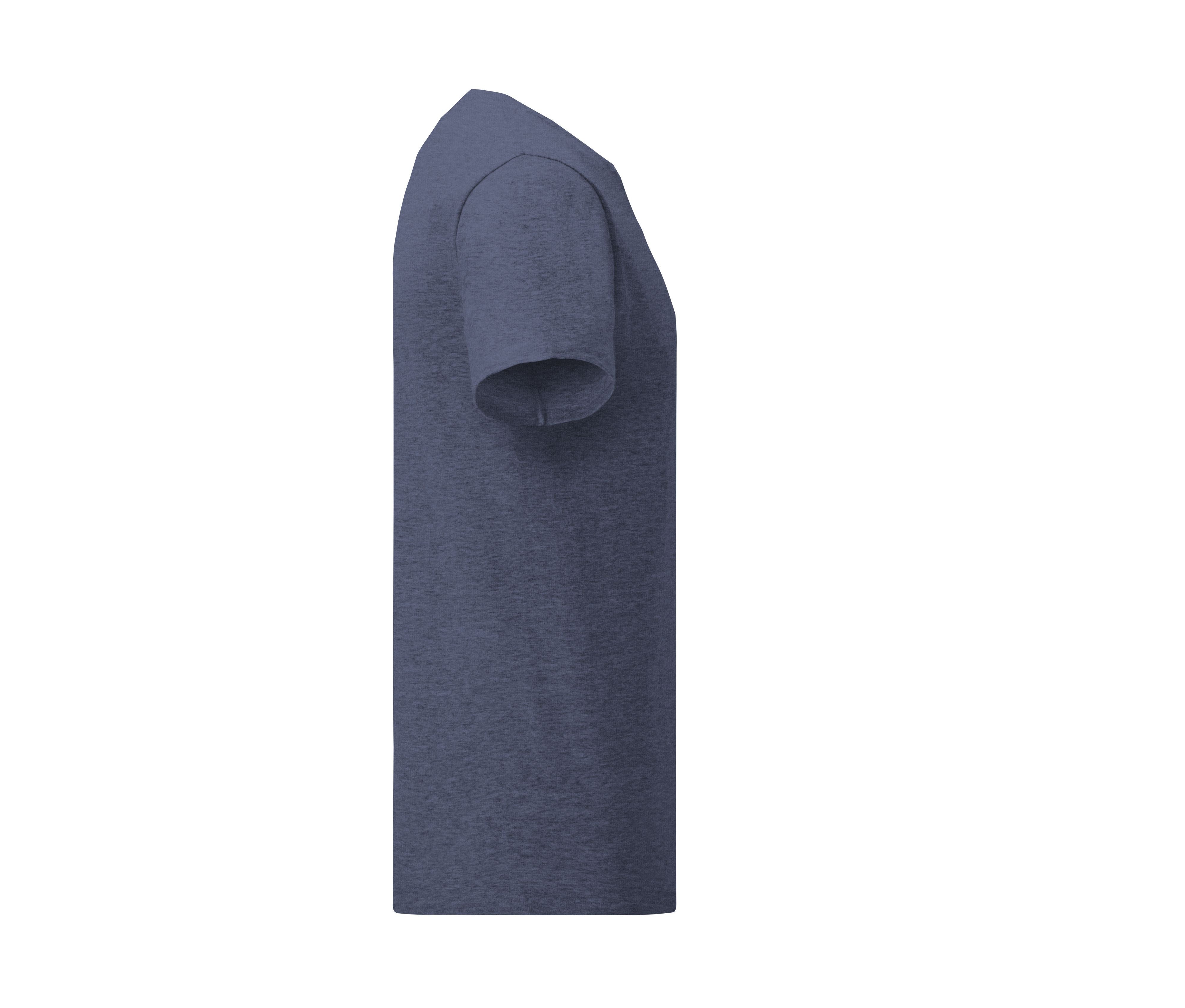 Tee-Shirt Col Rond 150 - Heather Navy