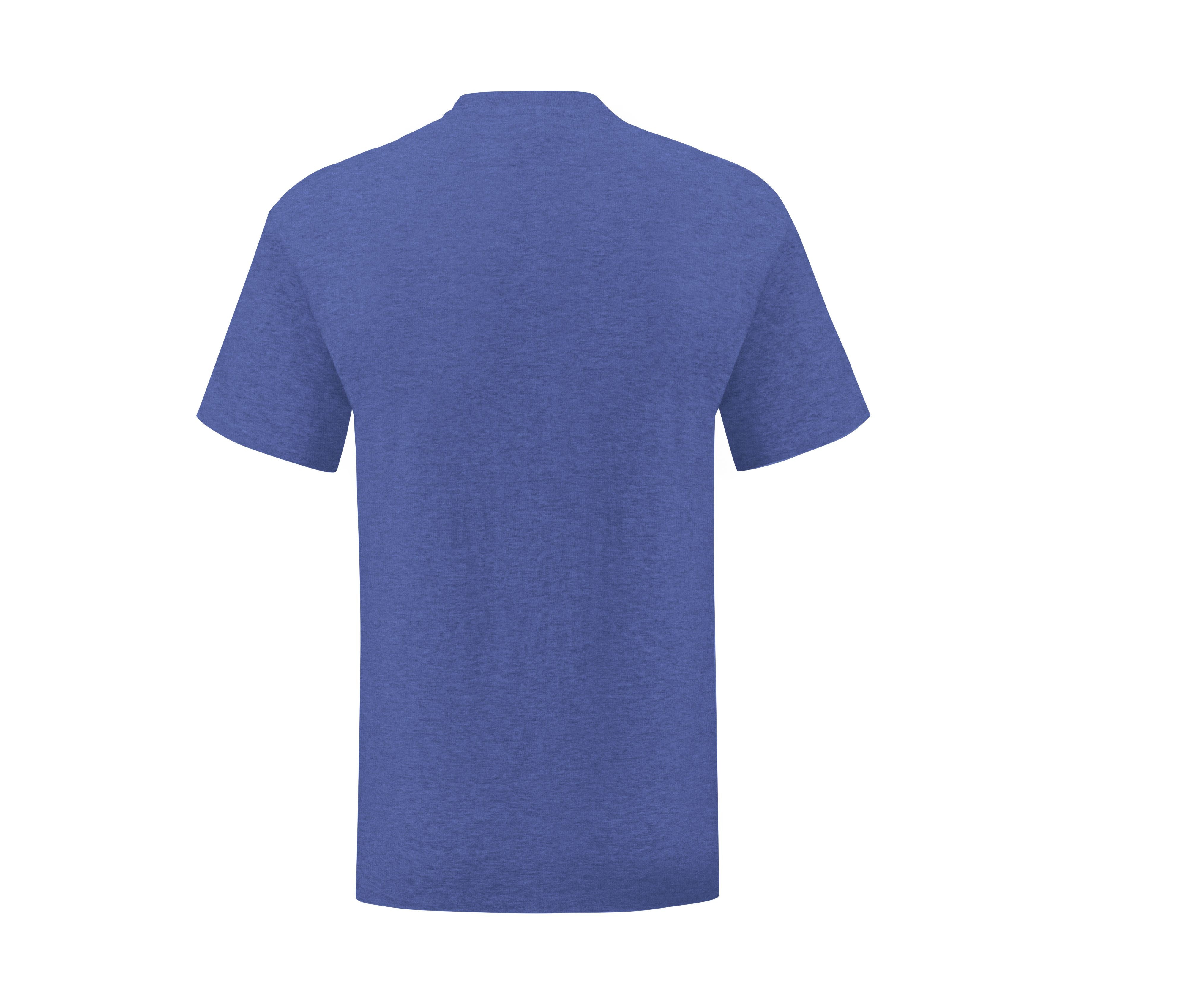 Tee-Shirt Col Rond 150 - Heather Royal