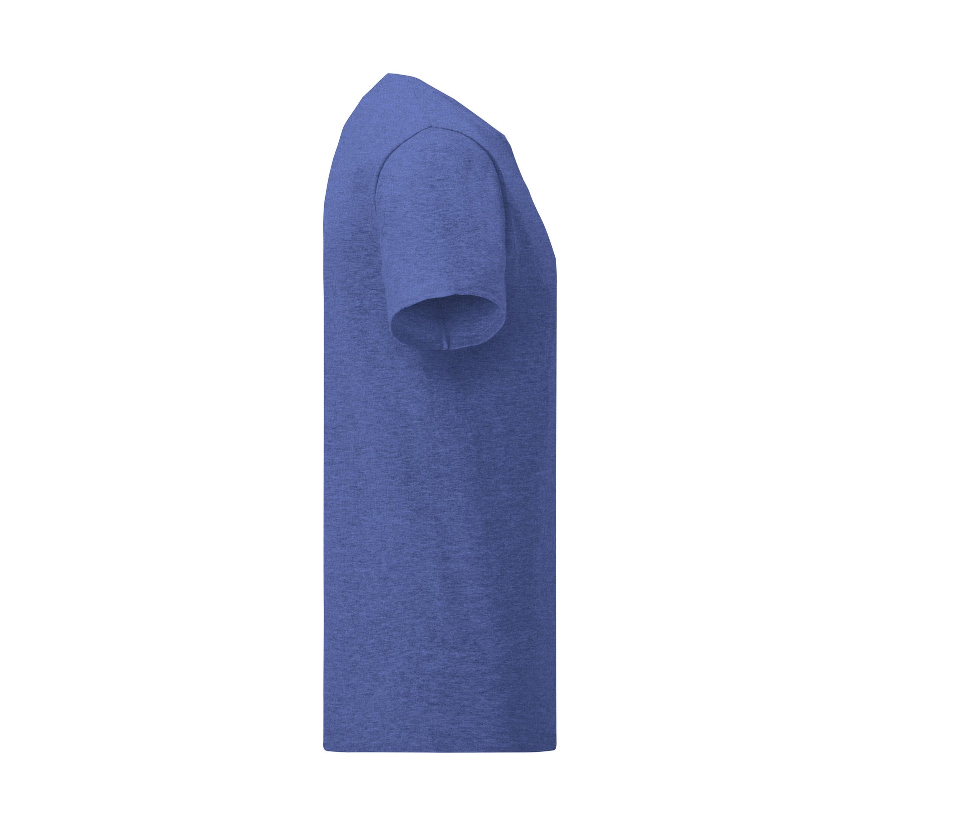 Tee-Shirt Col Rond 150 - Heather Royal