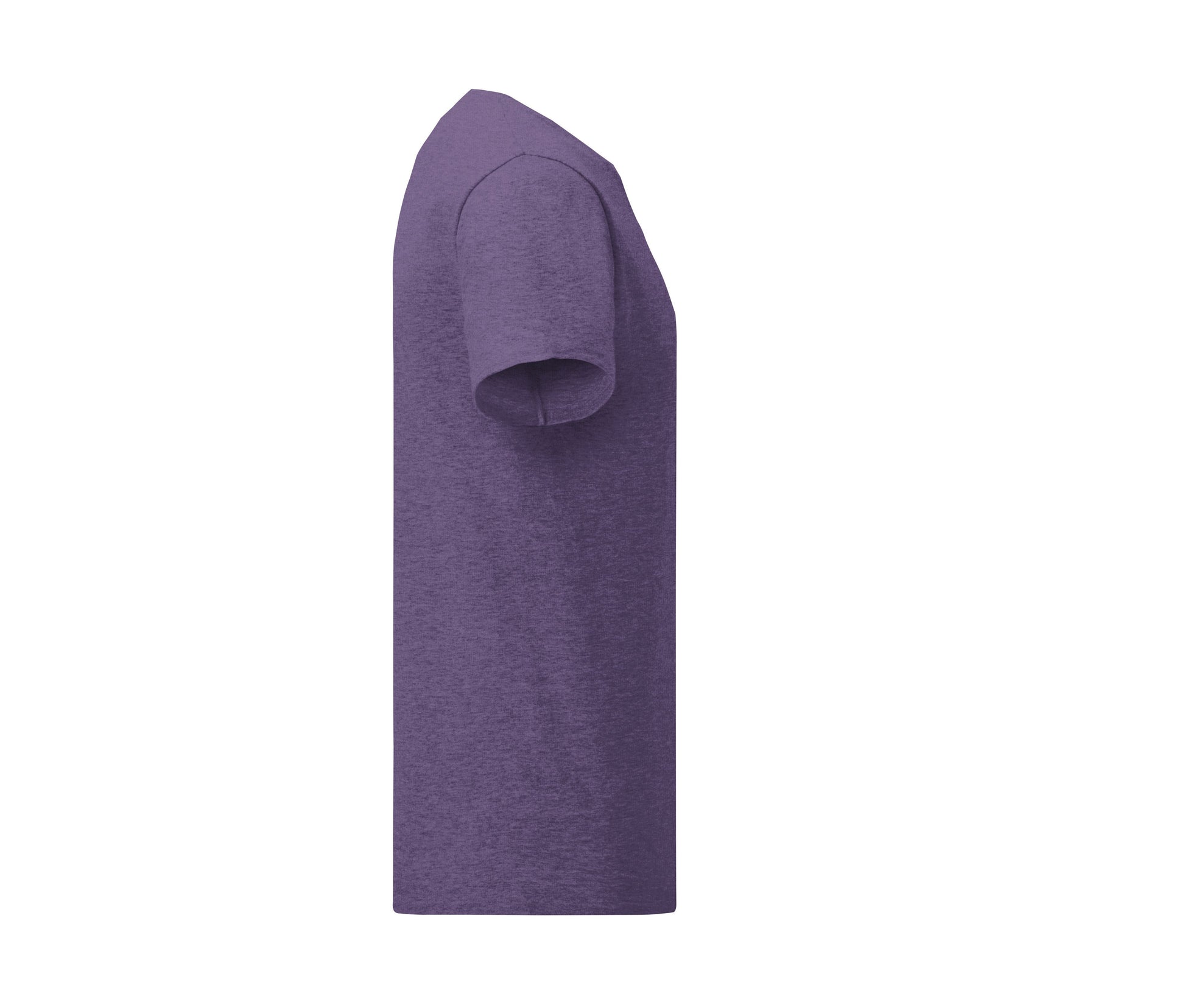 Tee-Shirt Col Rond 150 - Heather Purple