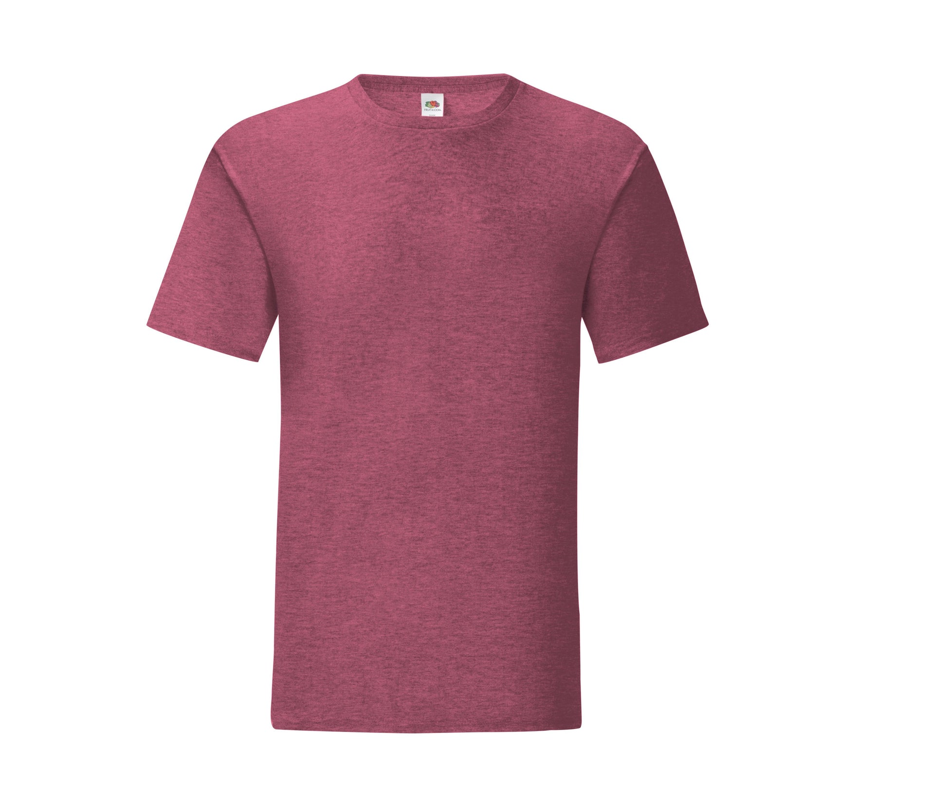 Tee-Shirt Col Rond 150 - Heather Burgundy