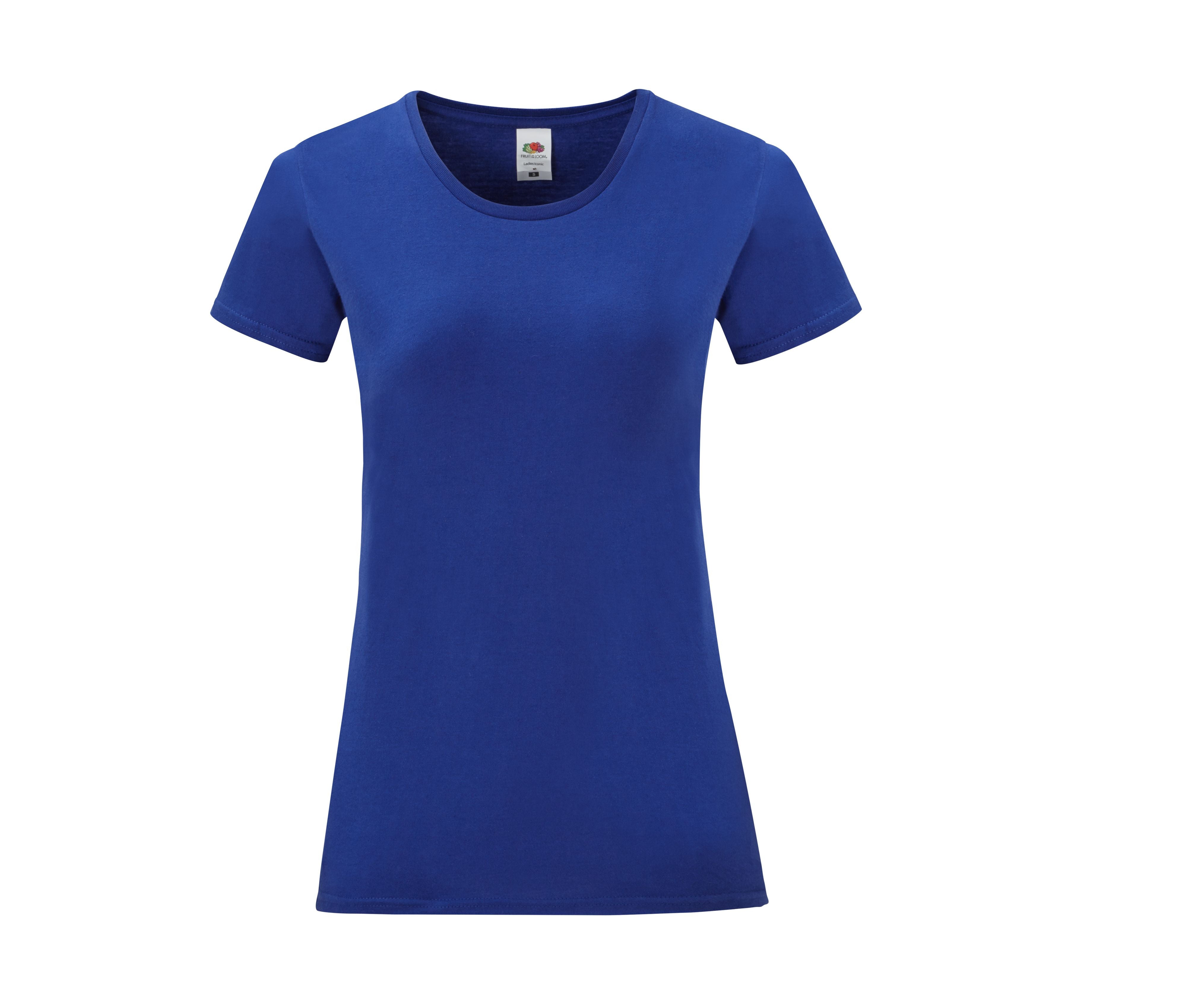 Tee-Shirt Col Rond 150 - Cobalt Blue