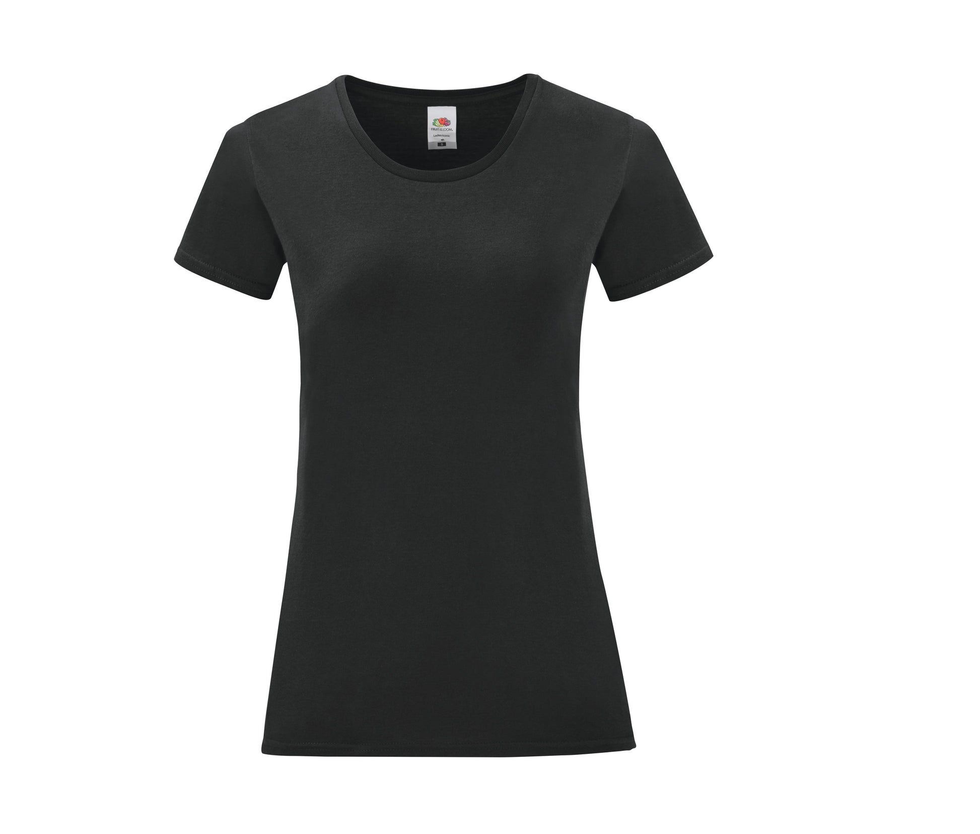 Tee-Shirt Col Rond 150 - Black