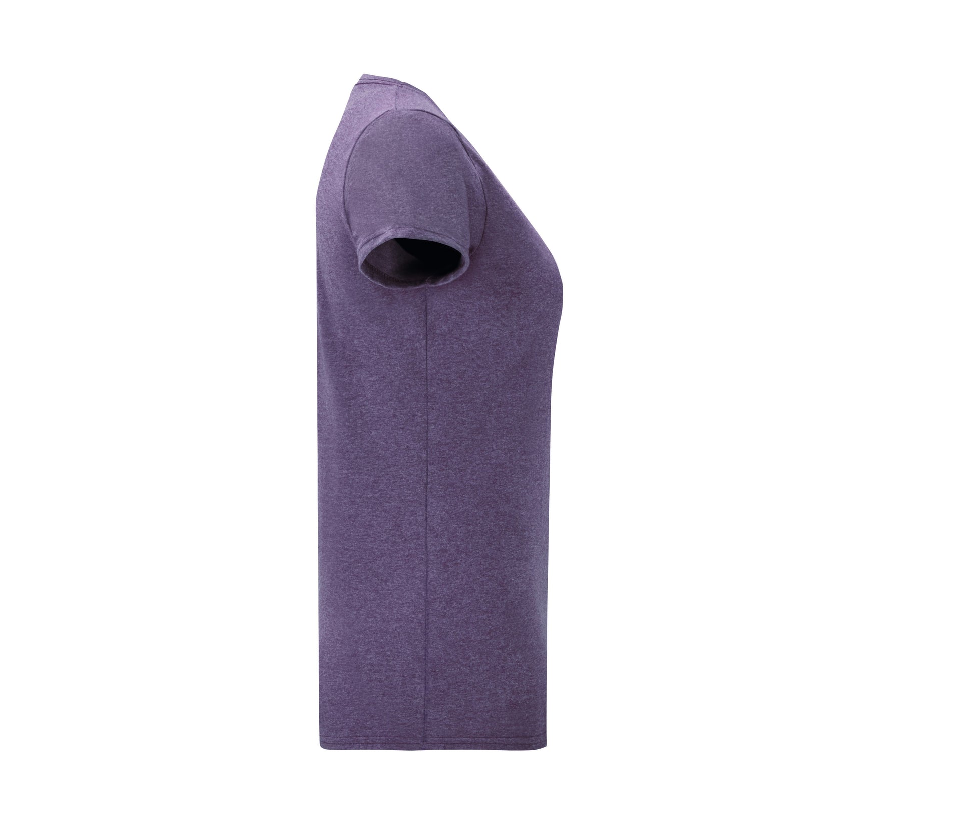 Tee-Shirt Col Rond 150 - Heather Purple