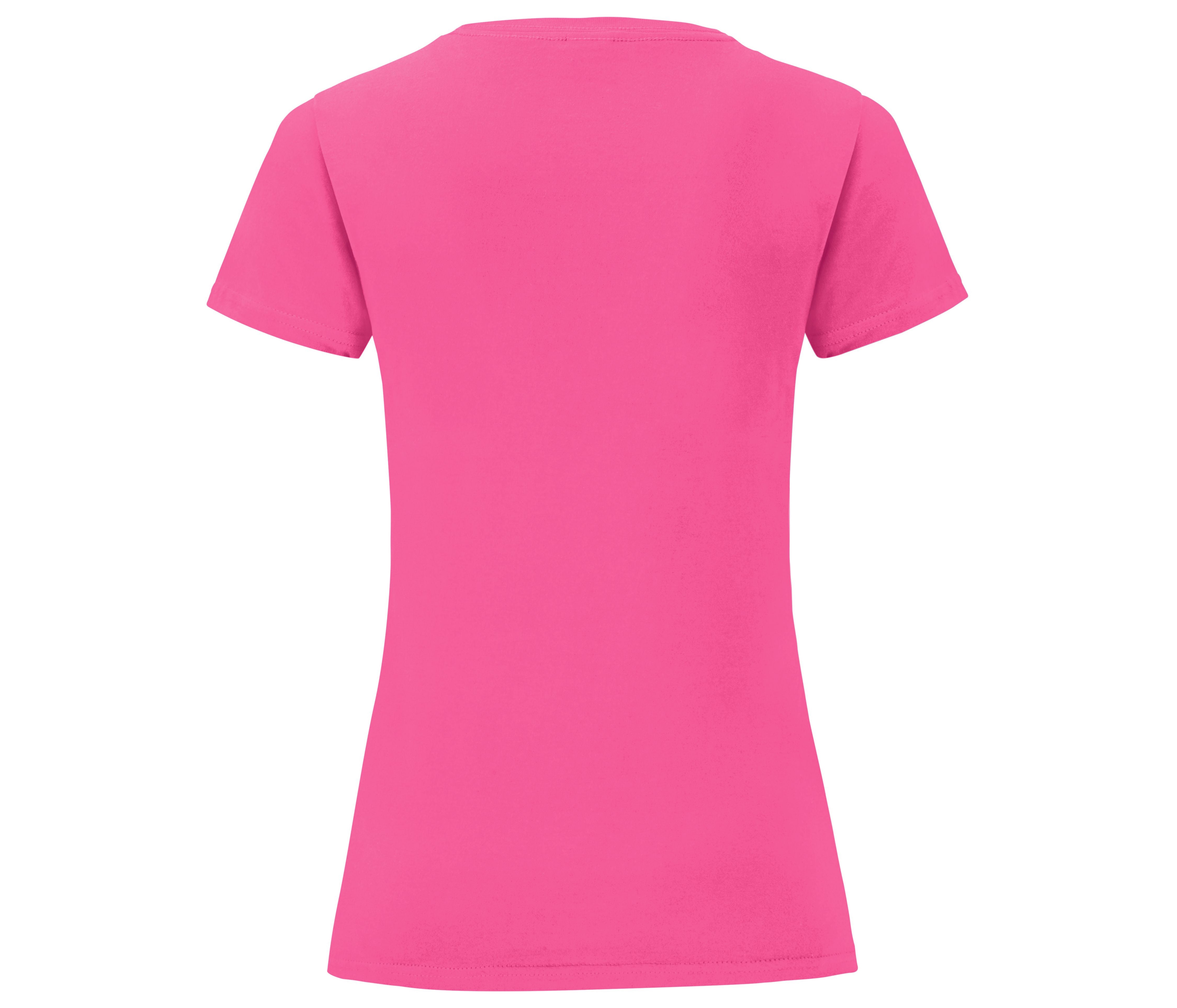 Tee-Shirt Col Rond 150 - Fuchsia