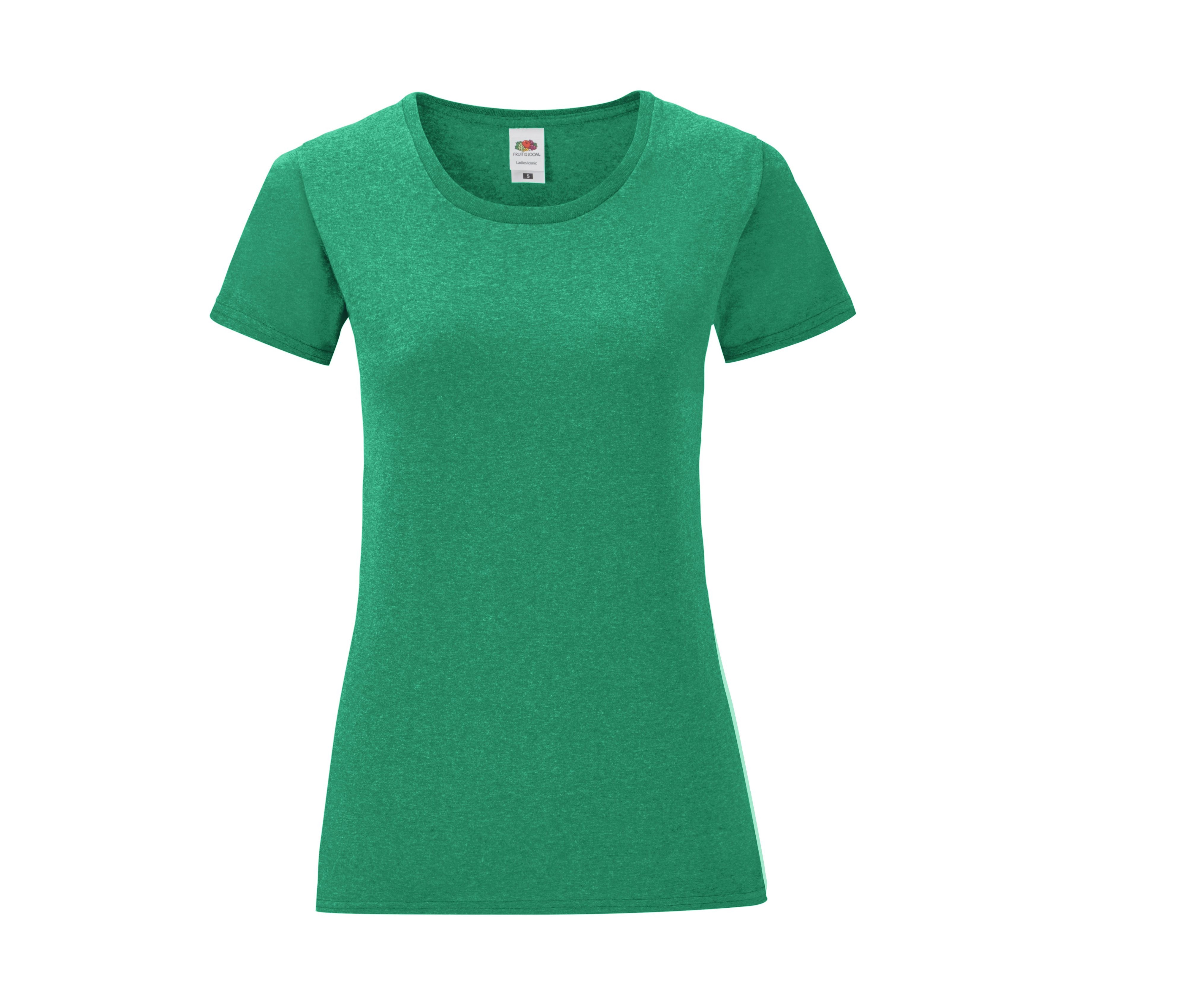 Tee-Shirt Col Rond 150 - Heather Green
