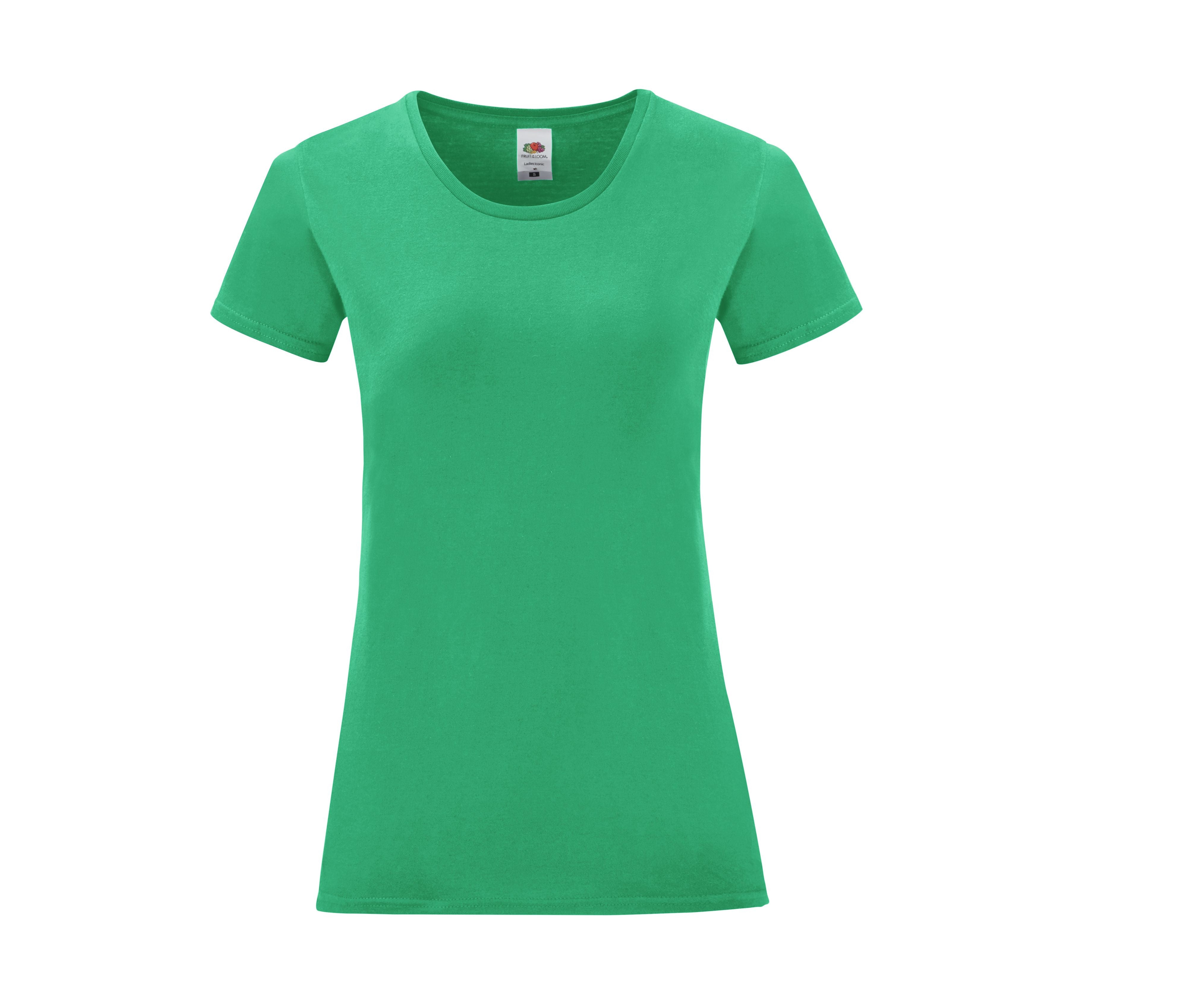 Tee-Shirt Col Rond 150 - Kelly Green