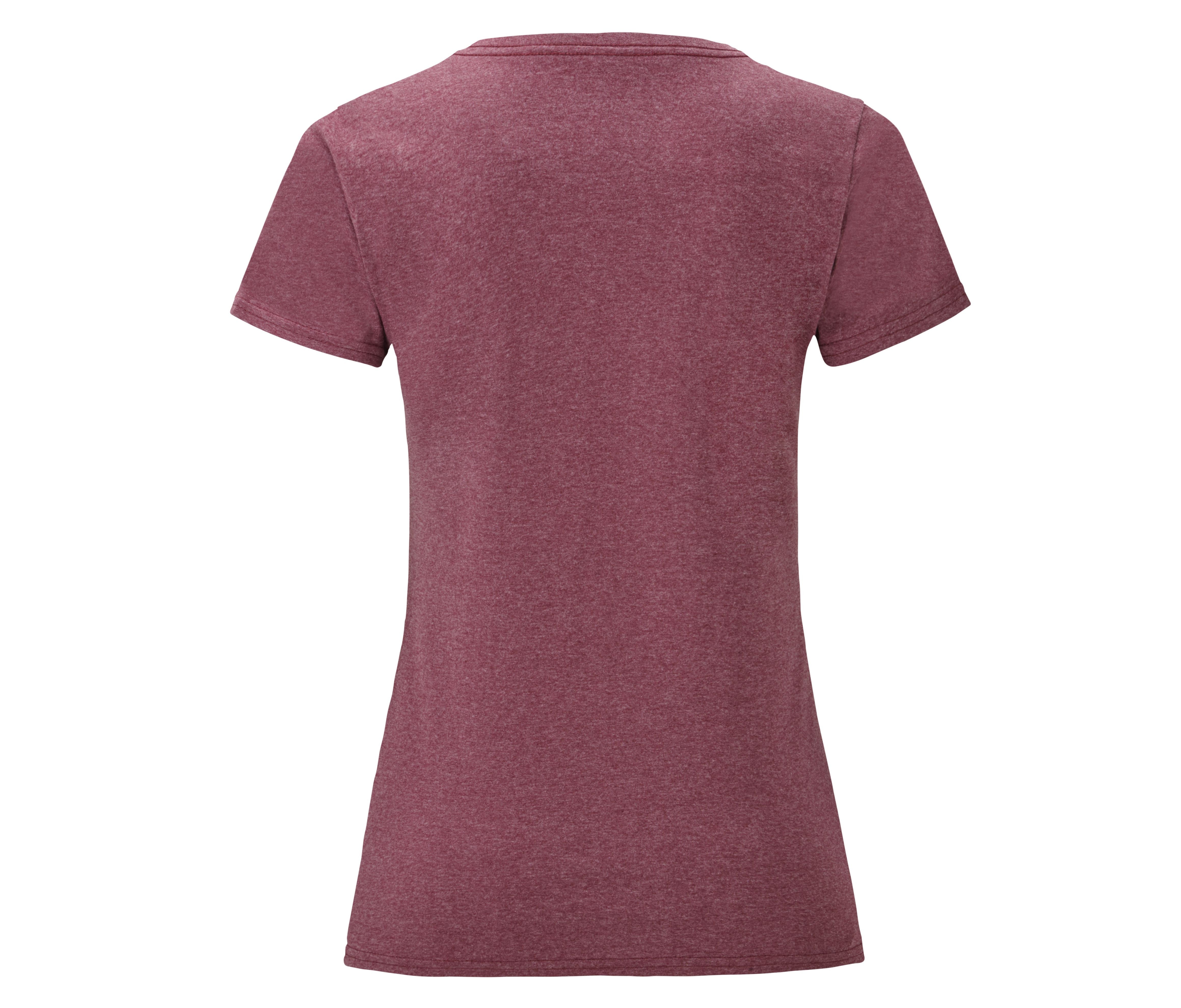 Tee-Shirt Col Rond 150 - Heather Burgundy