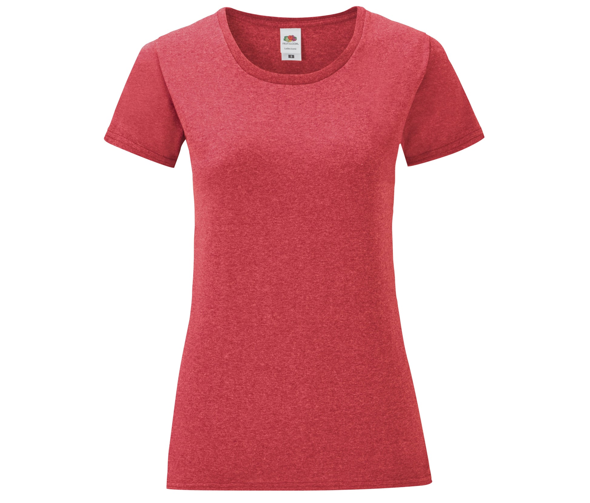 Tee-Shirt Col Rond 150 - Heather Red