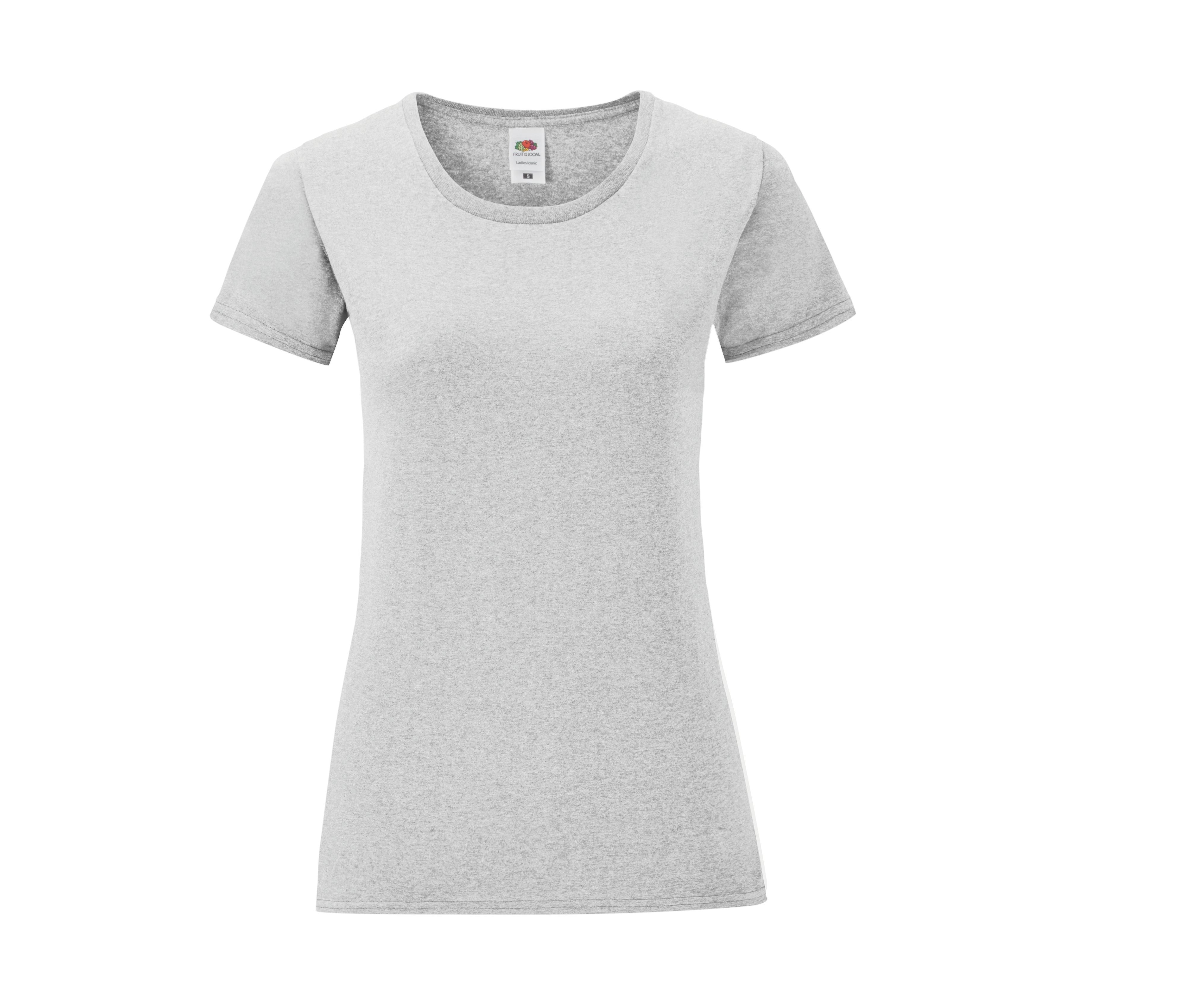 Tee-Shirt Col Rond 150 - Heather Grey