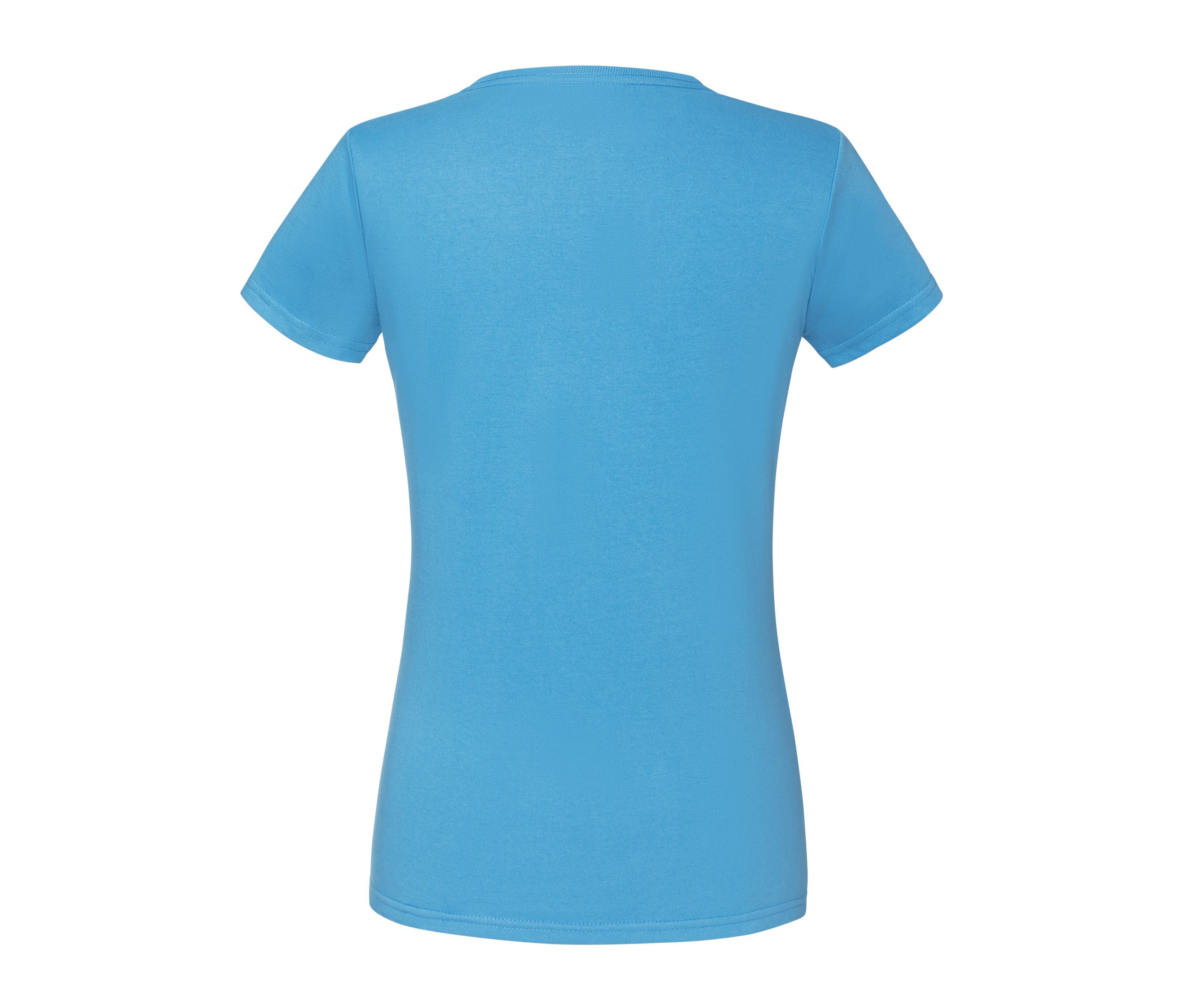 Tee-Shirt Col Rond 150 - Azure Blue