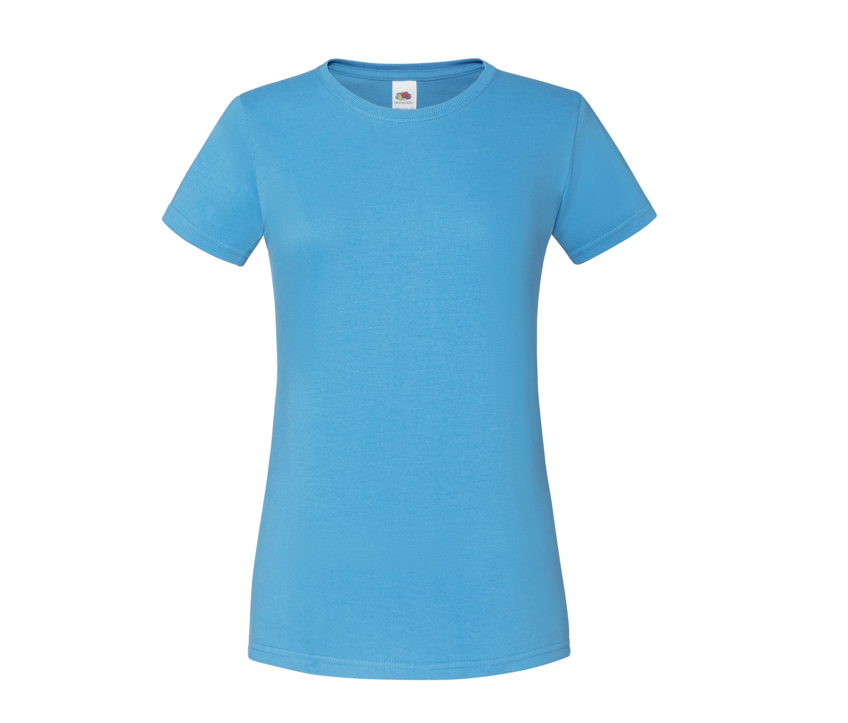 Tee-Shirt Col Rond 150 - Azure Blue