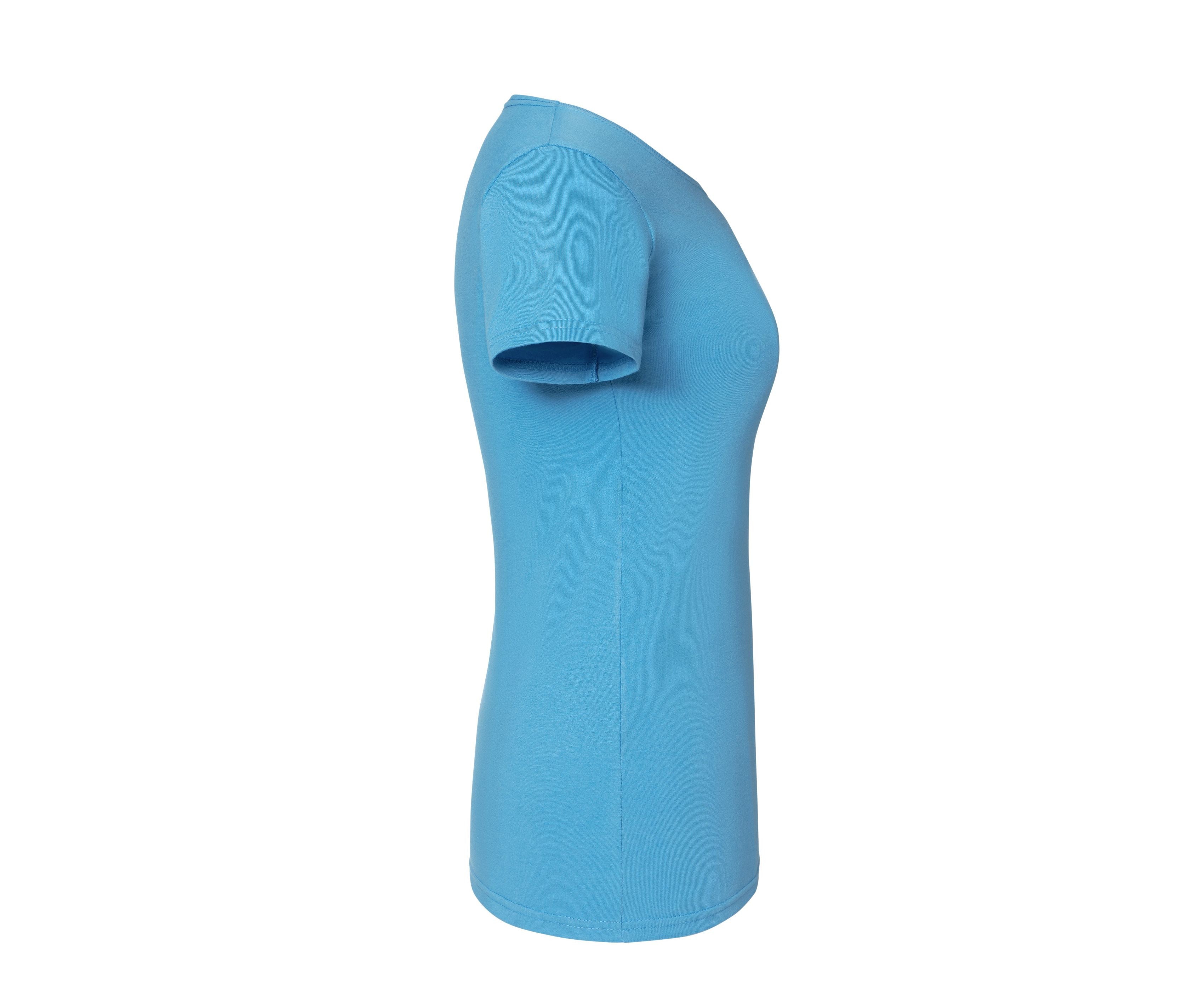Tee-Shirt Col Rond 150 - Azure Blue