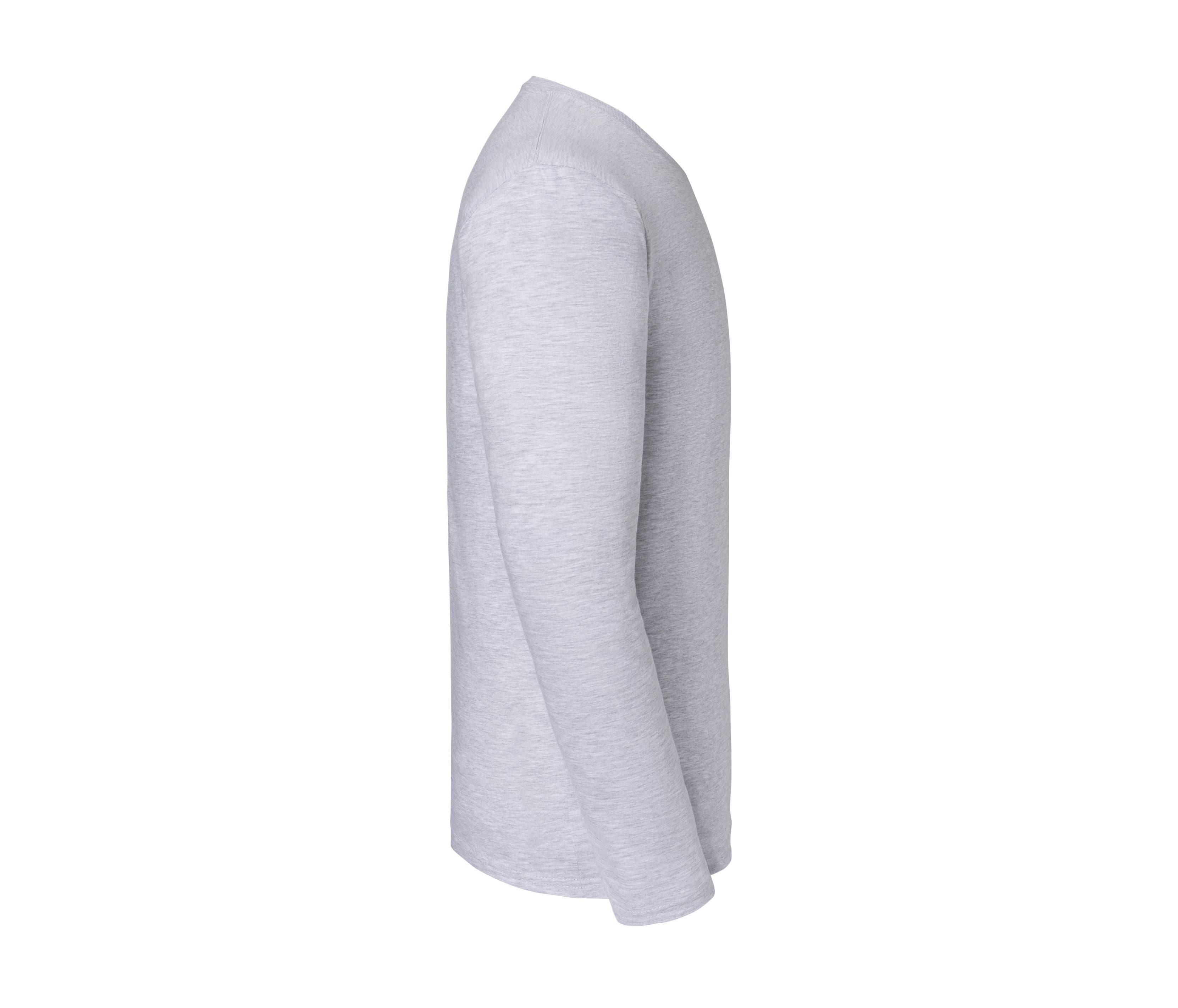Tee-Shirt Col Rond 195 - Heather Grey