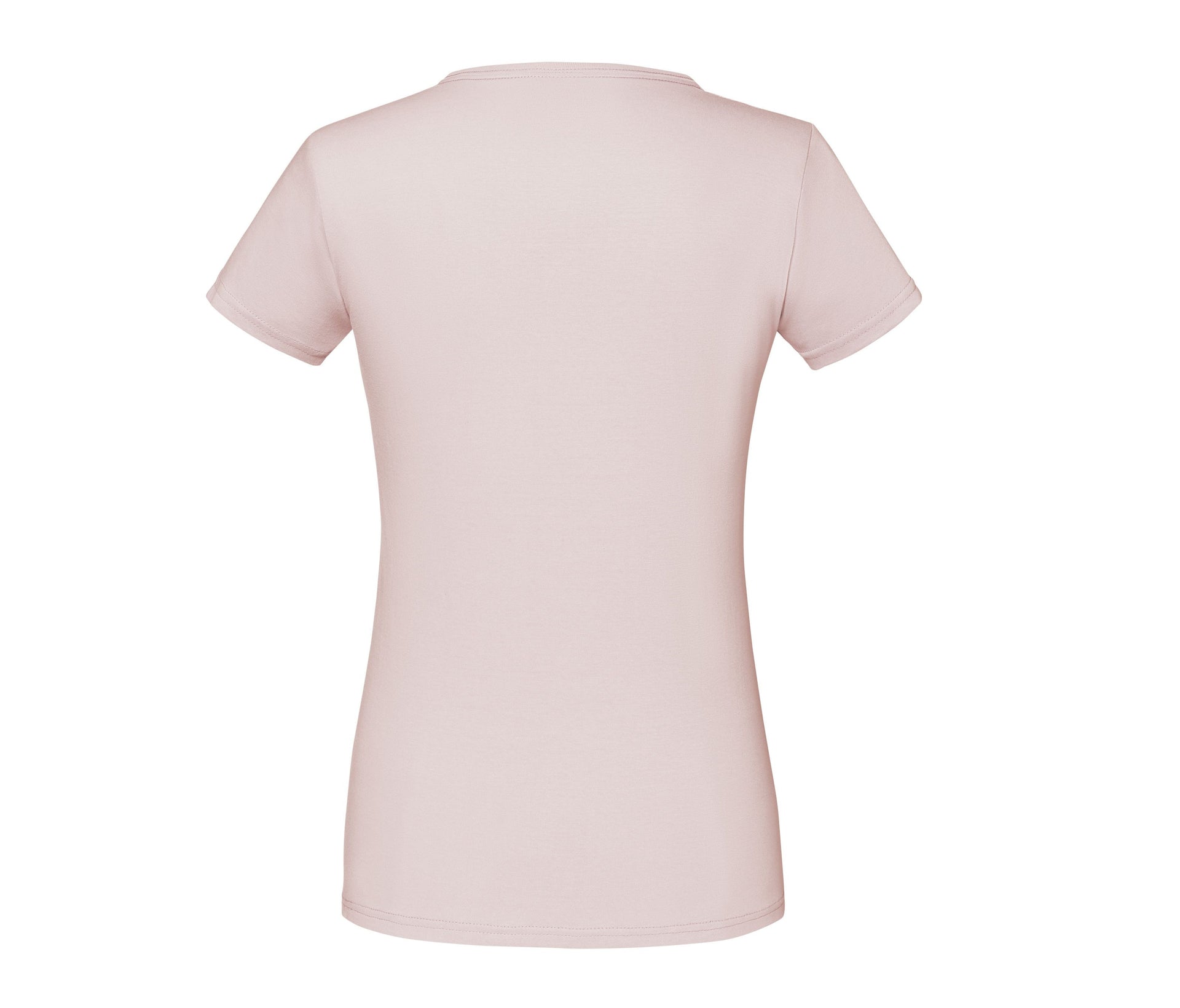 Tee-Shirt Femme Col V - Powder Rose