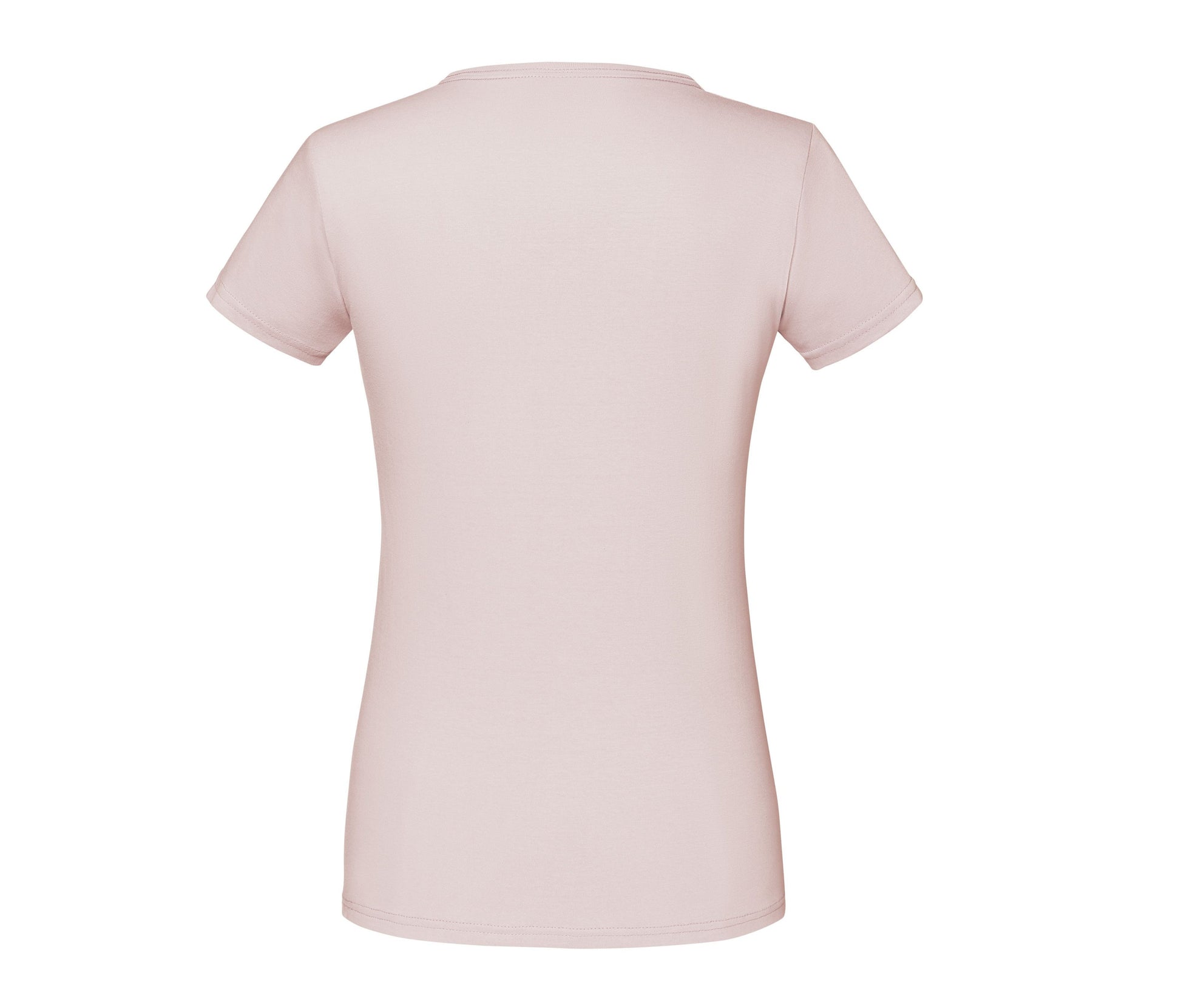 Tee-Shirt Femme Col V - Powder Rose