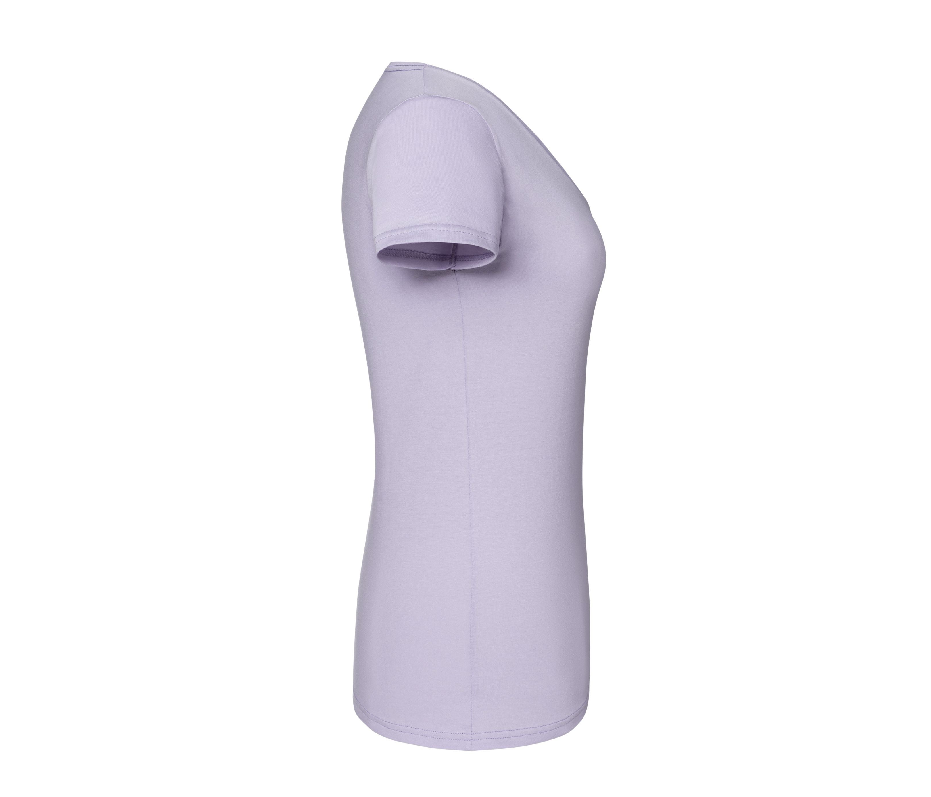Tee-Shirt Femme Col V - Soft Lavender