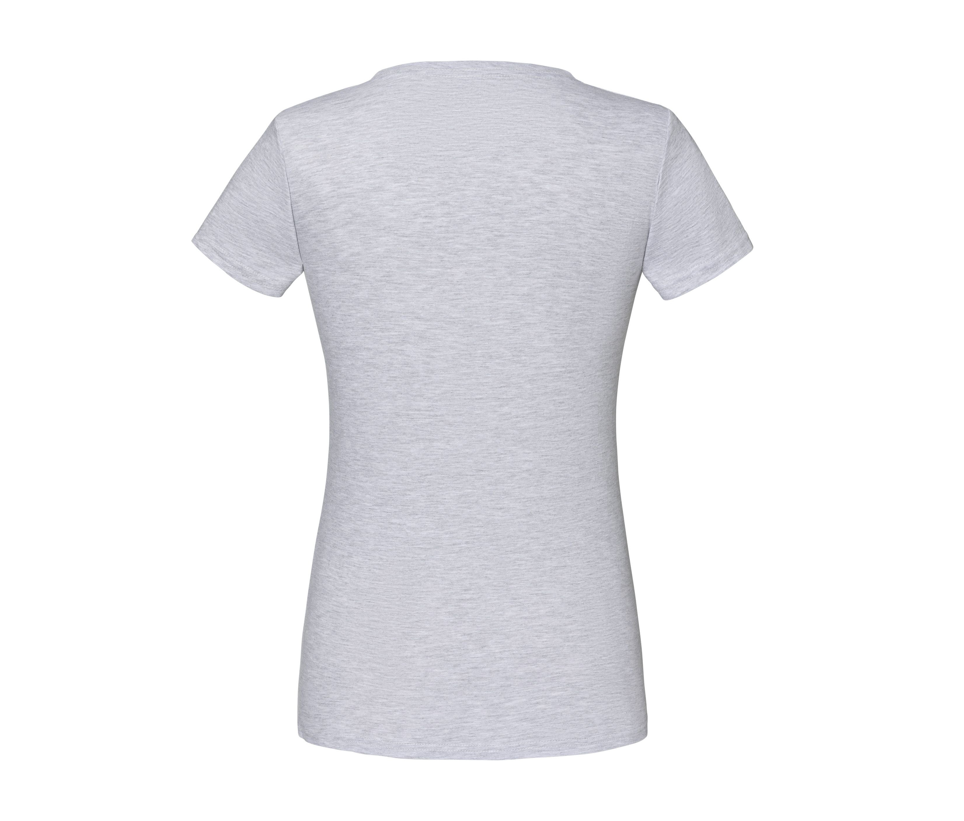 Tee-Shirt Femme Col V - Heather Grey