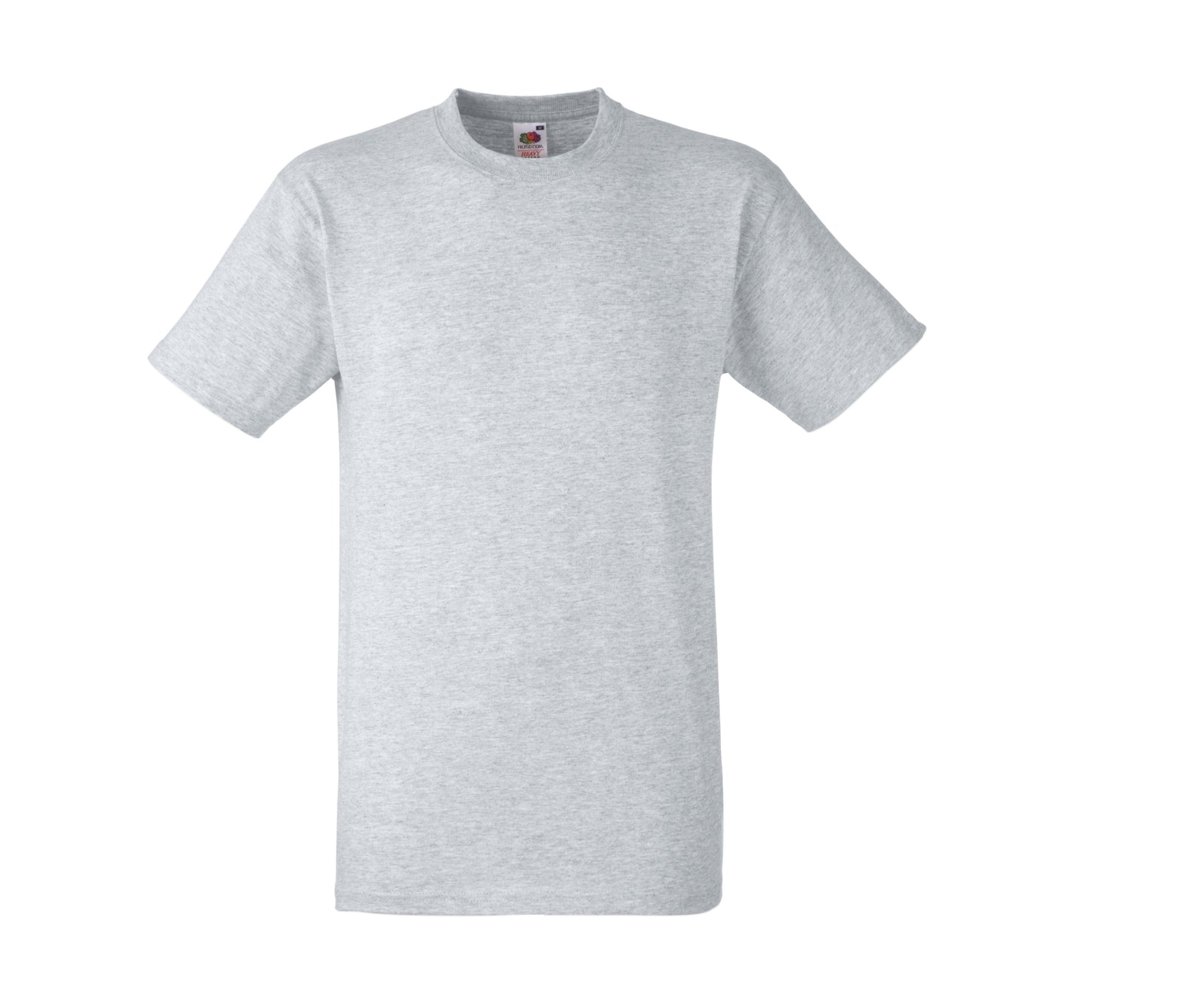 Tee-Shirt Col Rond 190 - Heather Grey