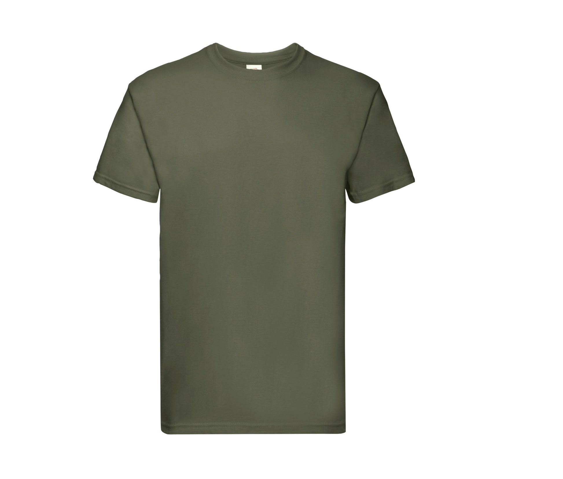 Tee-Shirt Col Rond 200 - Classic Olive