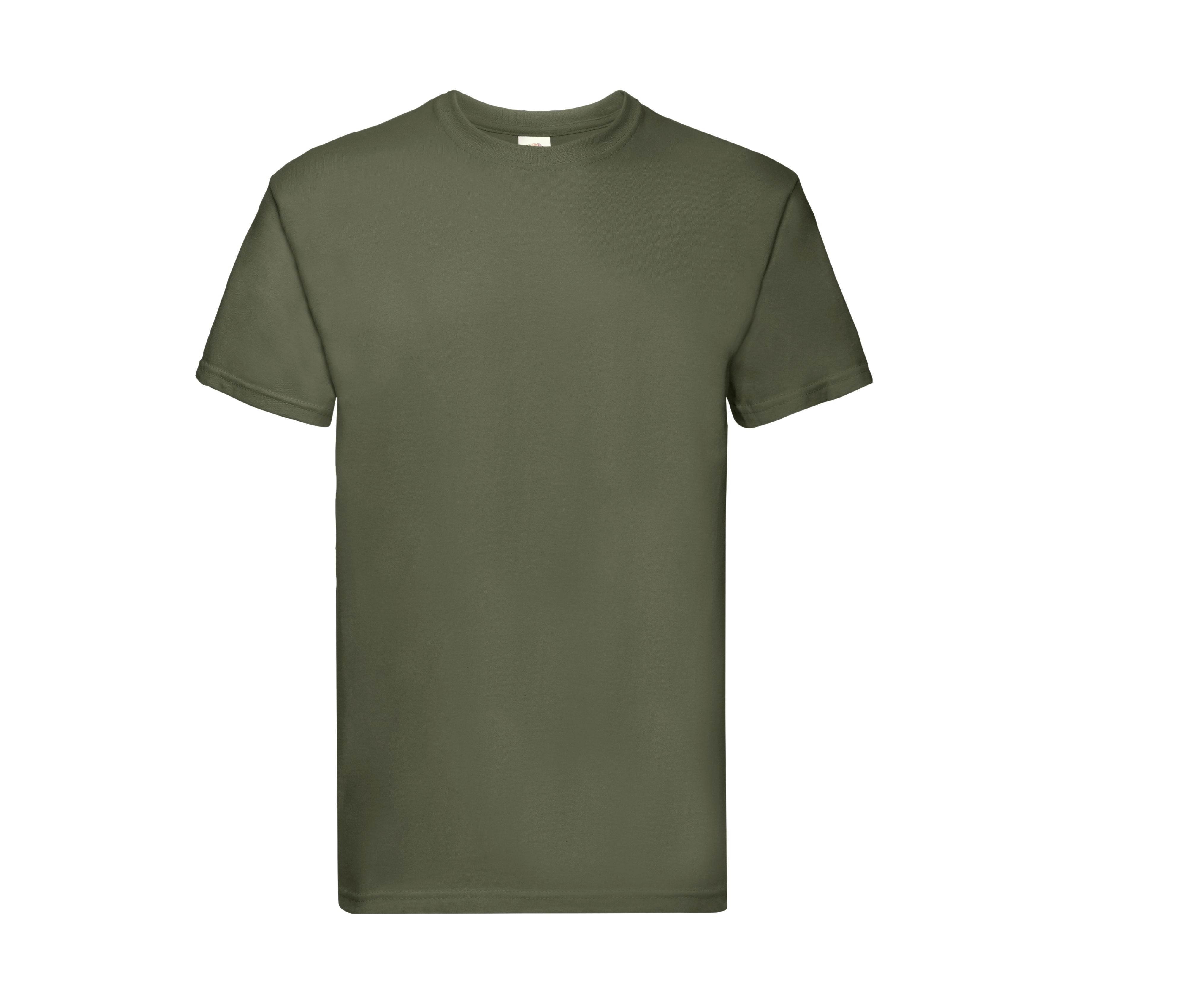 Tee-Shirt Col Rond 200 - Classic Olive