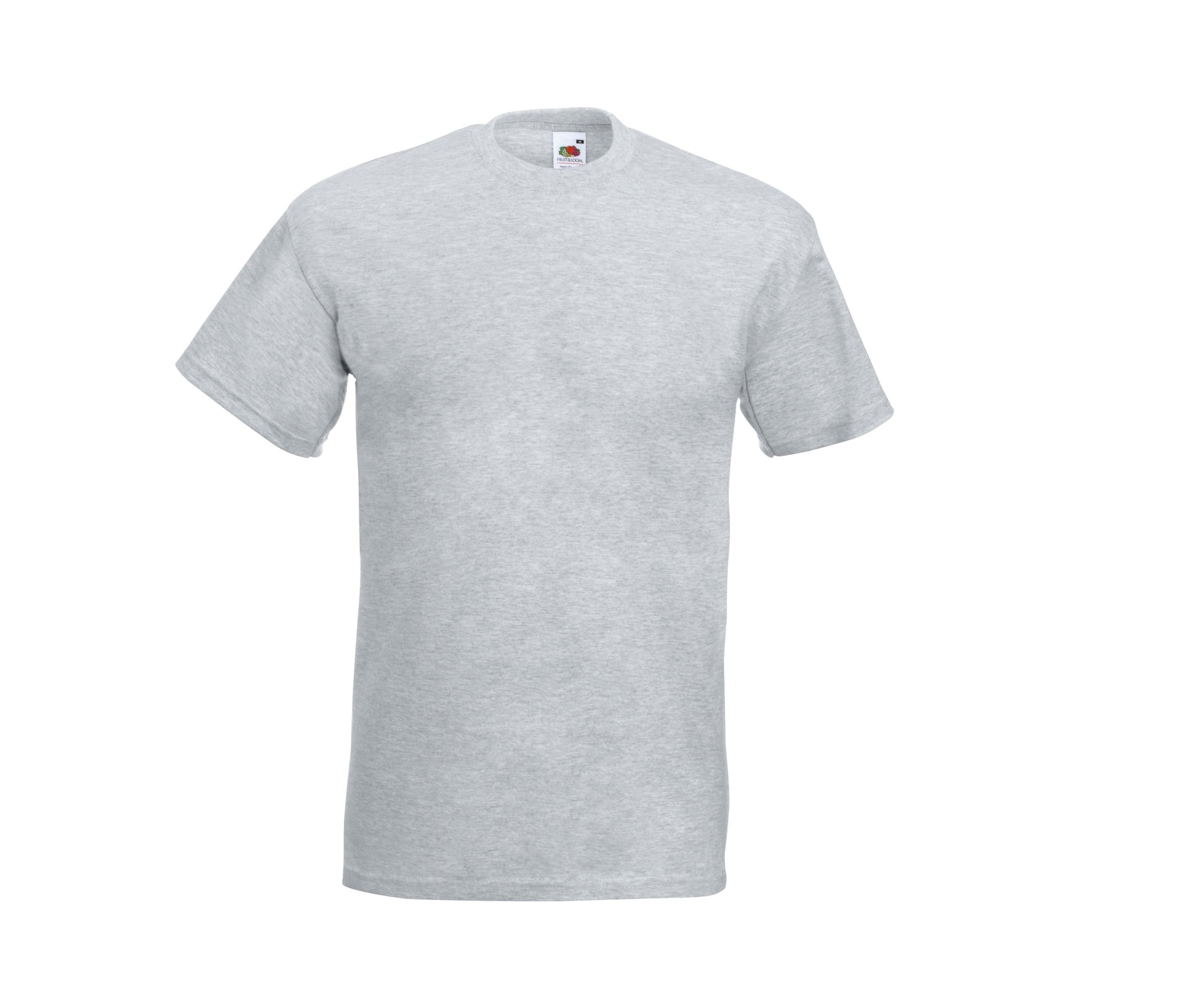 Tee-Shirt Col Rond 200 - Heather Grey