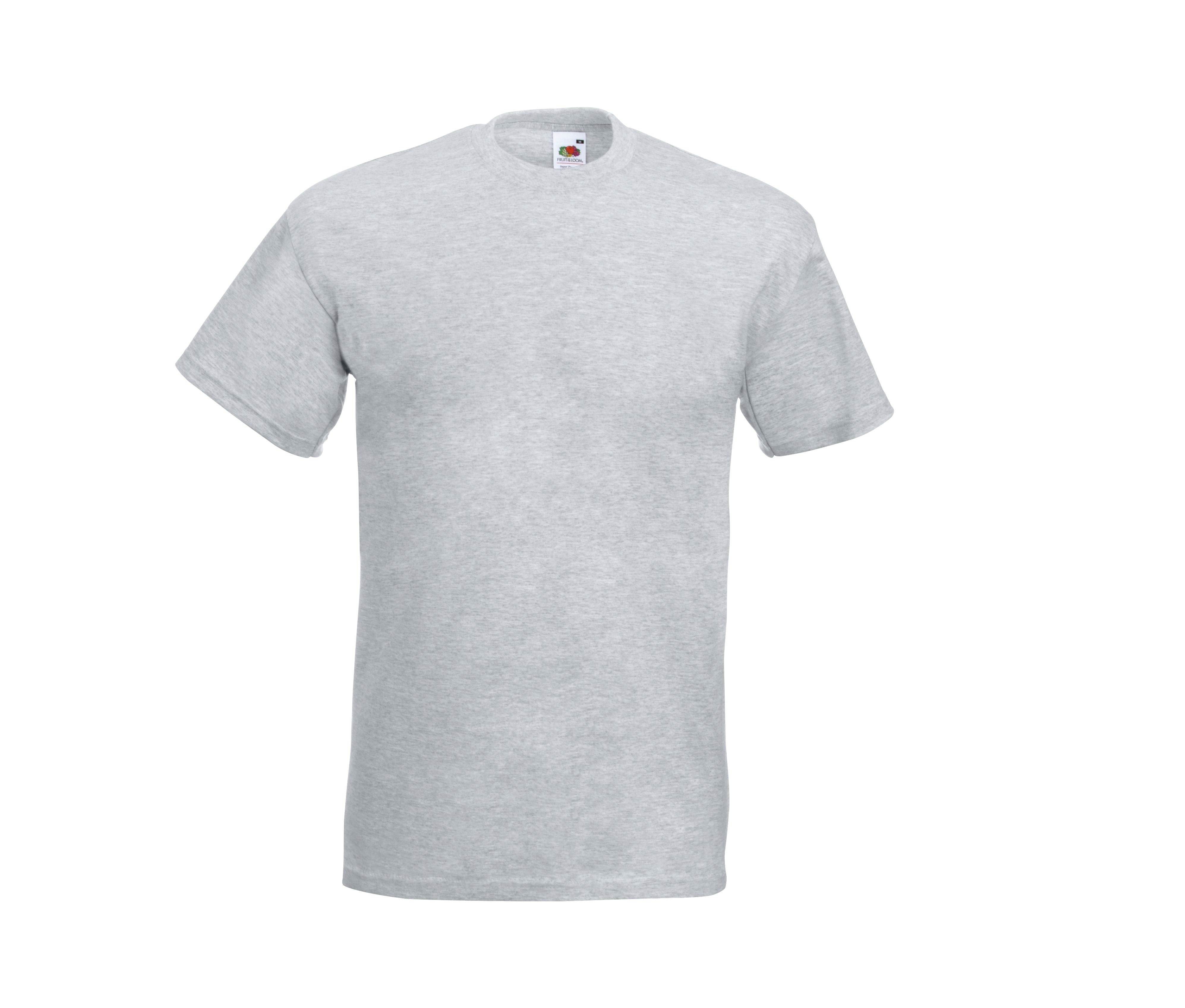 Tee-Shirt Col Rond 200 - Heather Grey