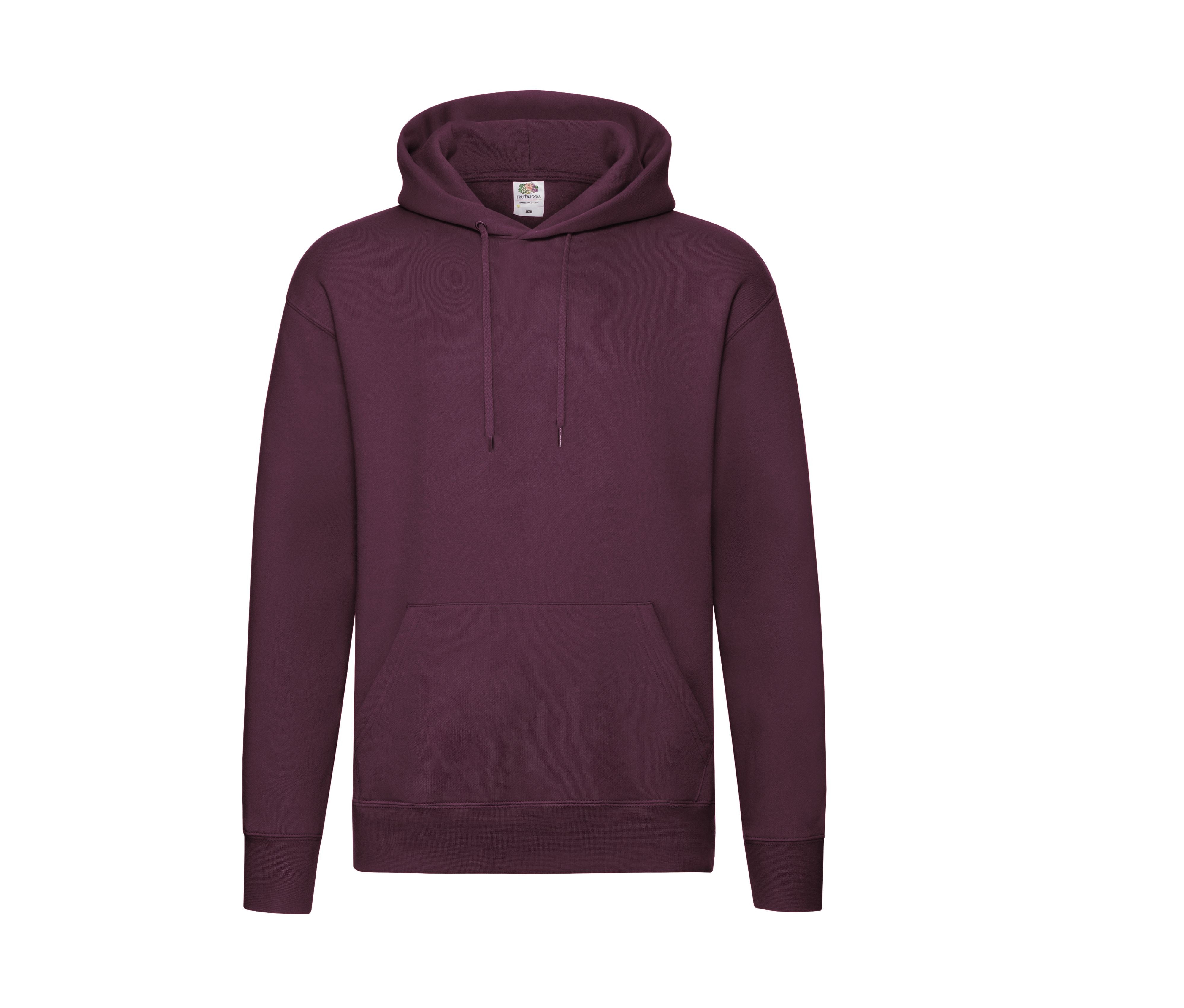 Sweat Capuche 280 - Burgundy