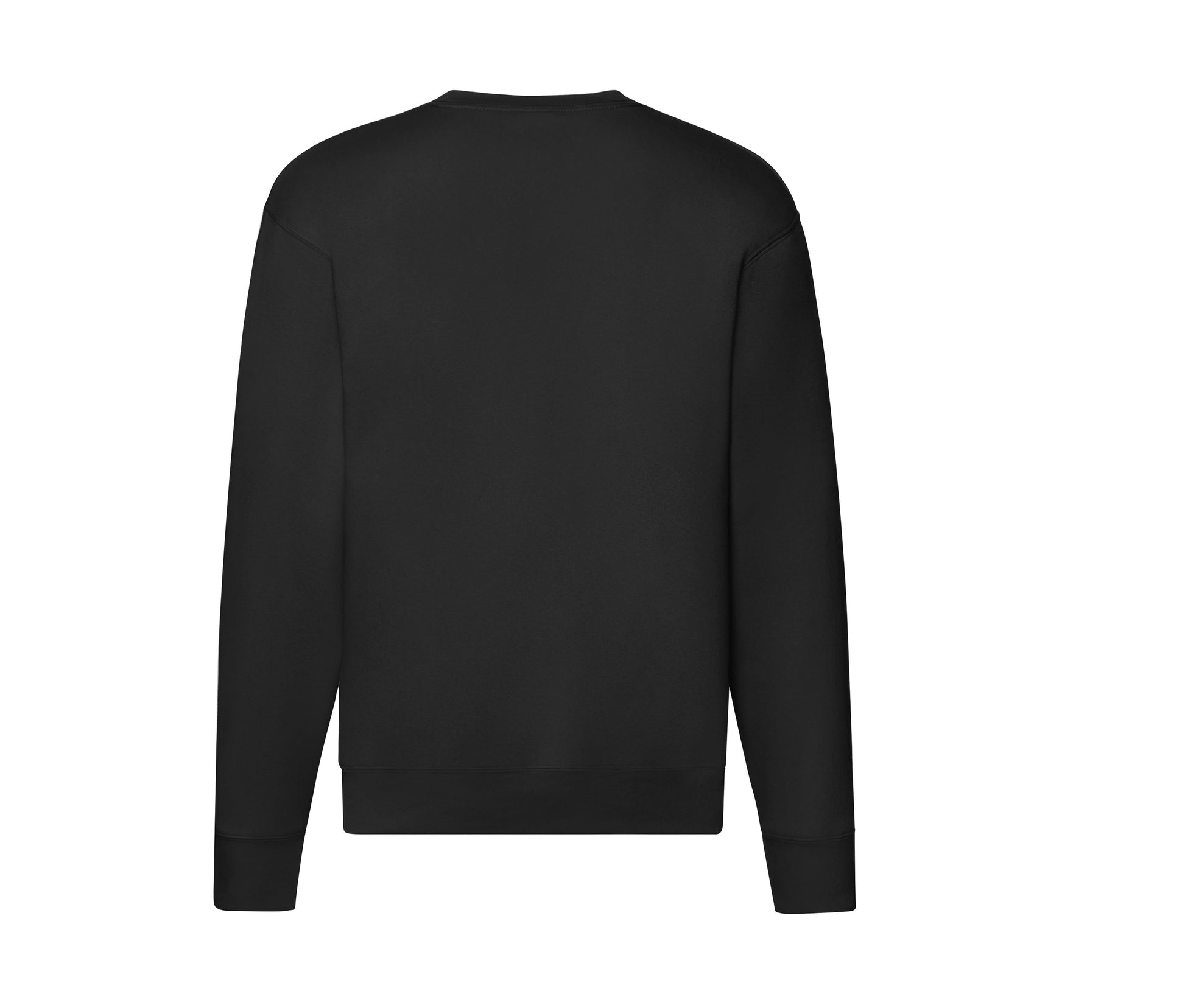 Sweat Manches Droites - Black