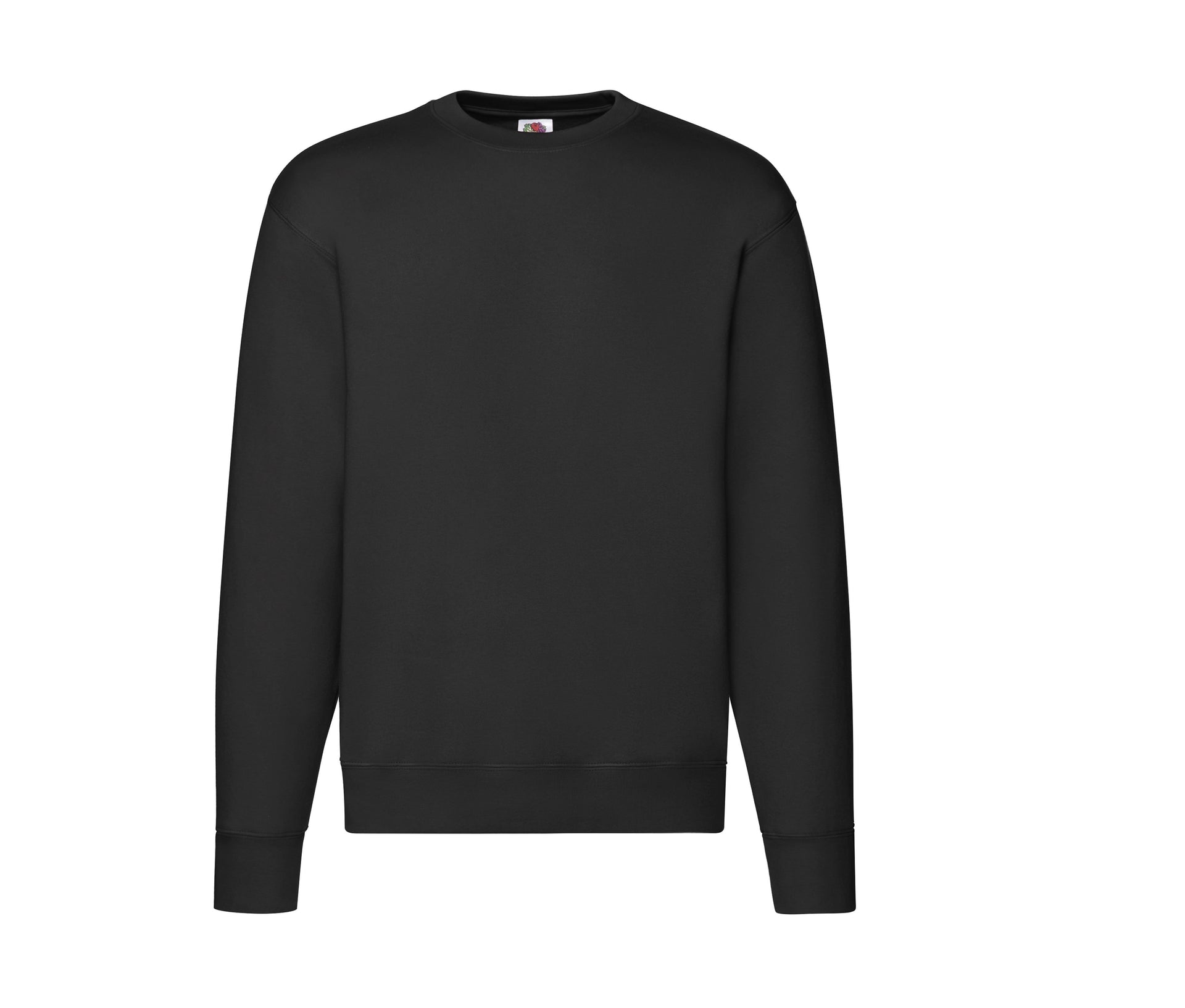Sweat Manches Droites - Black