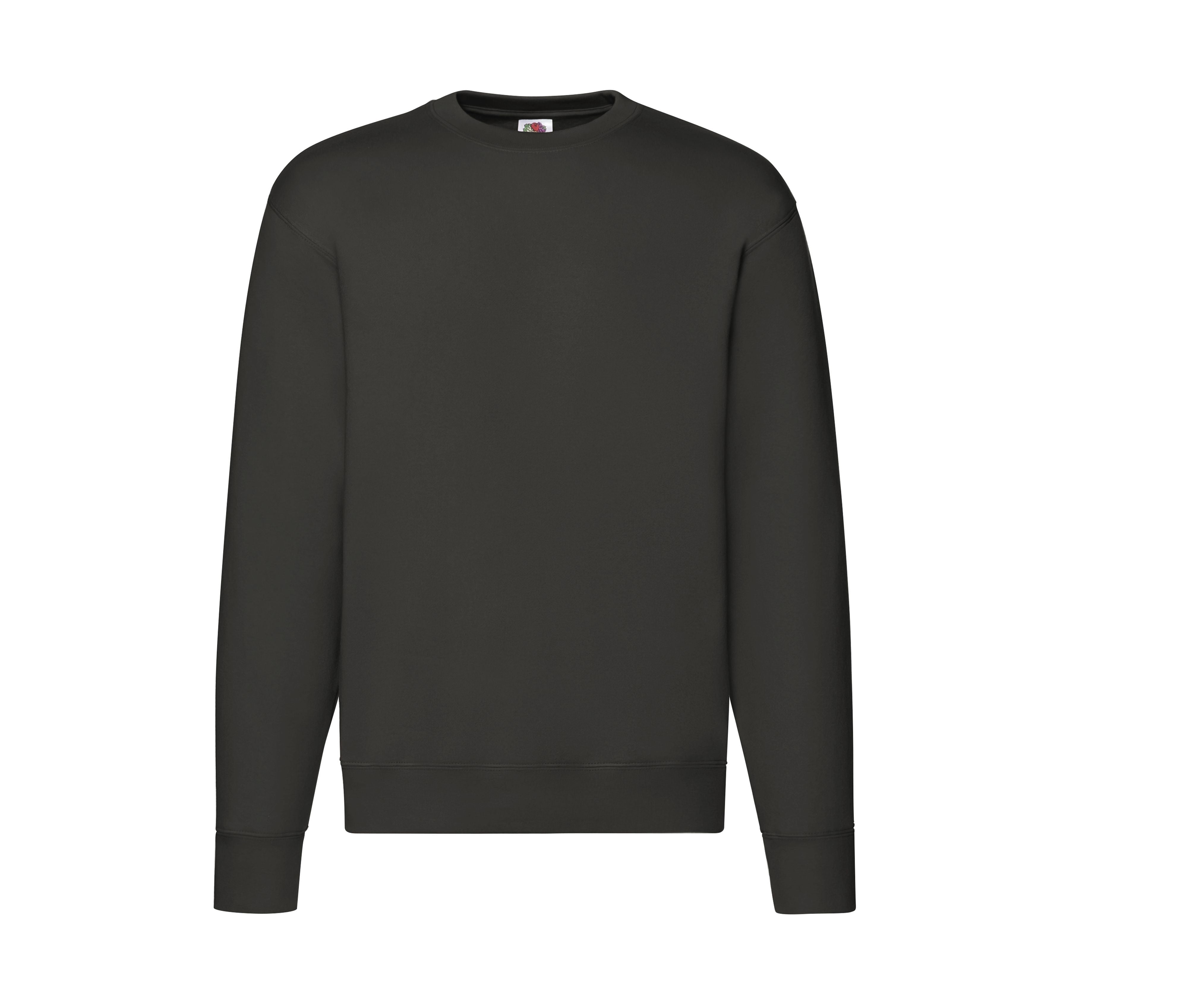 Sweat Manches Droites - Charcoal
