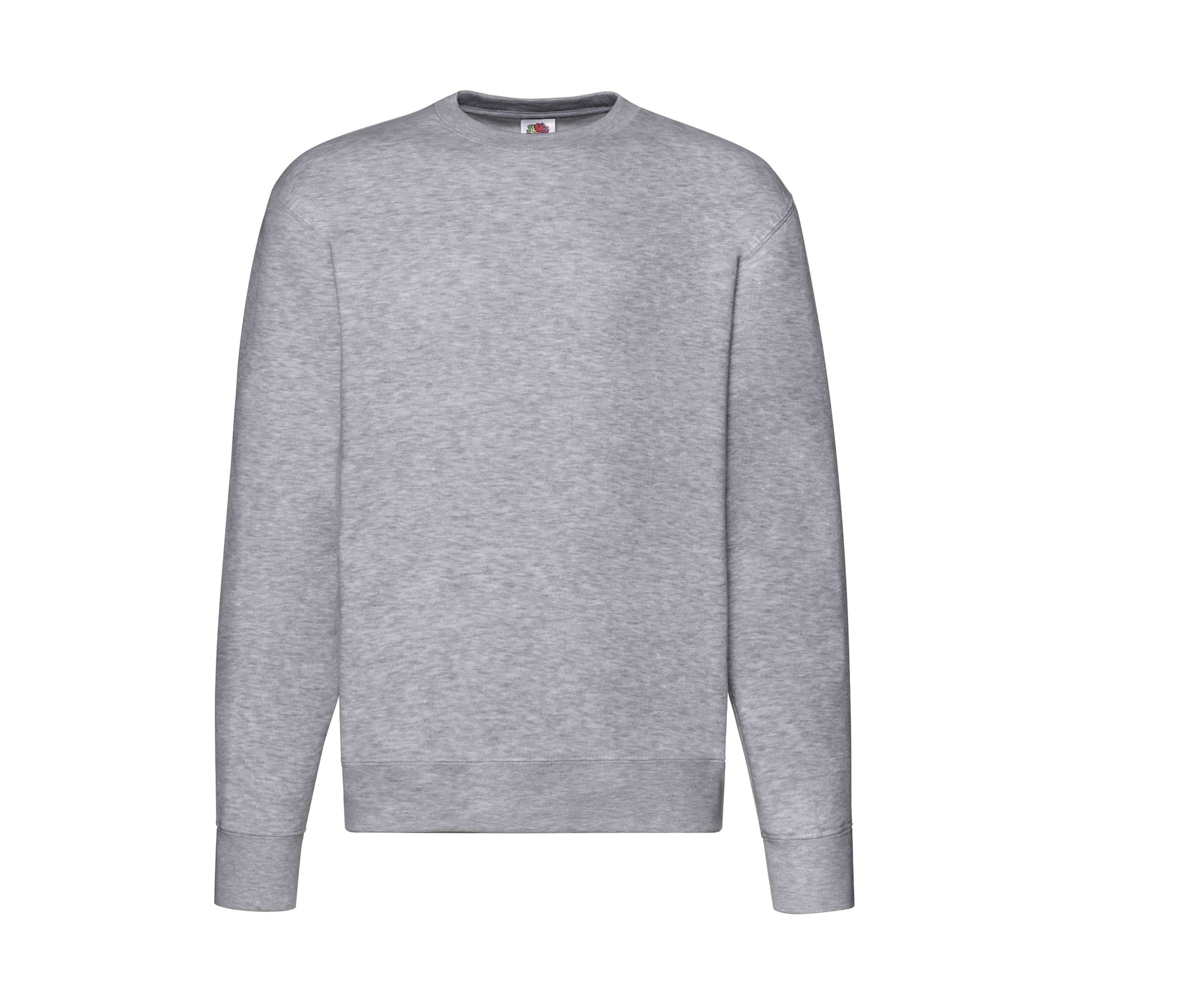 Sweat Manches Droites - Heather Grey