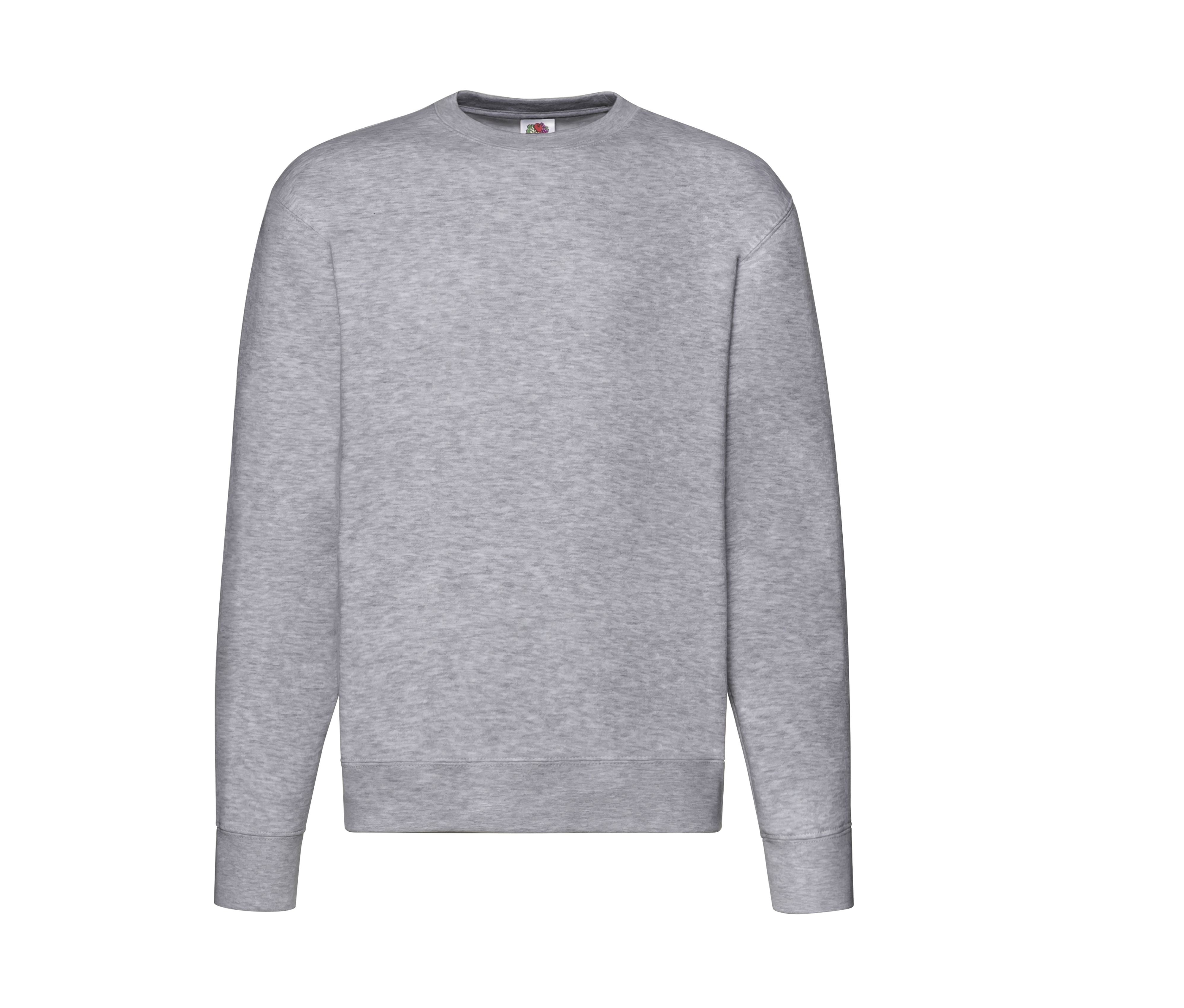 Sweat Manches Droites - Heather Grey