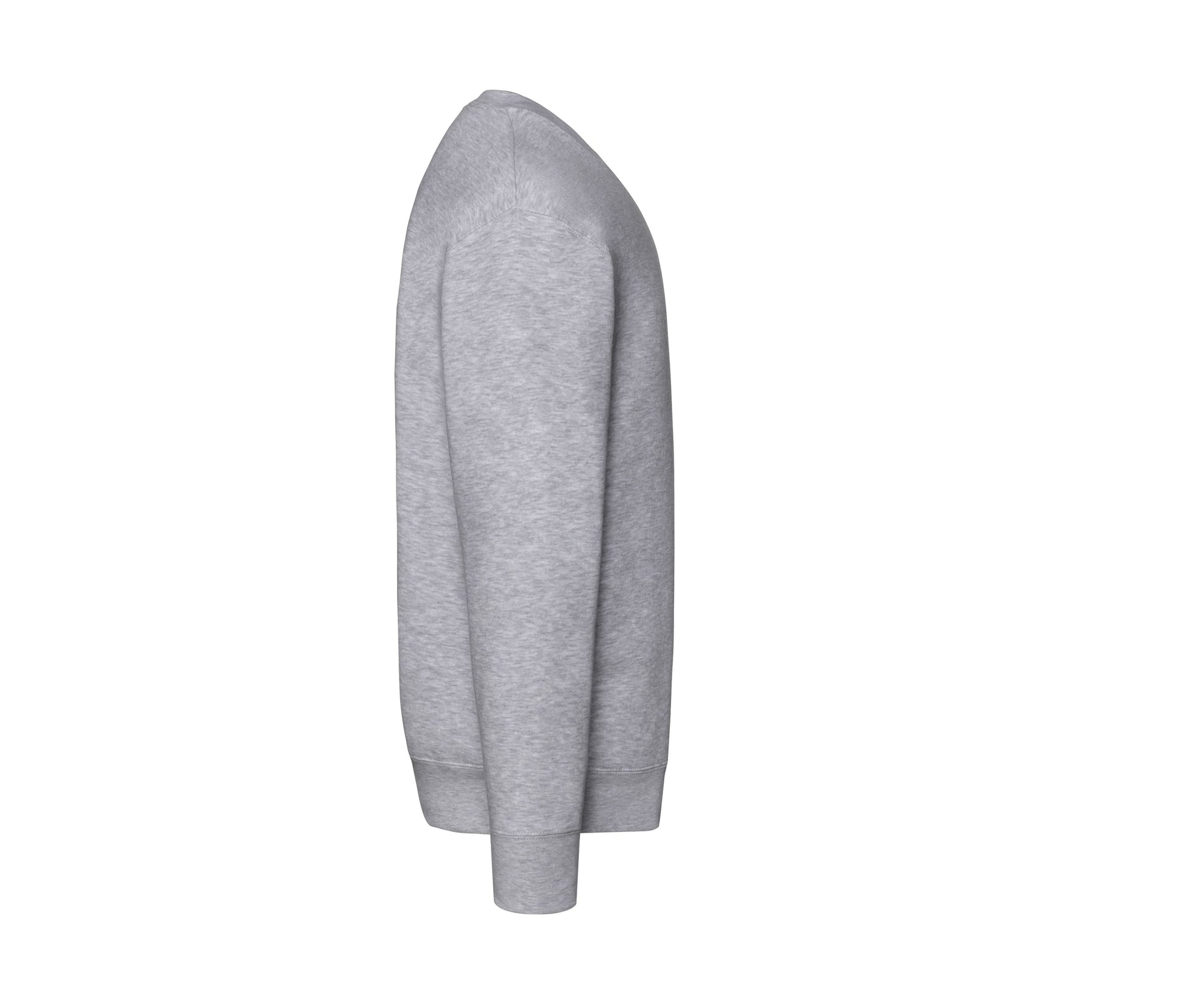 Sweat Manches Droites - Heather Grey