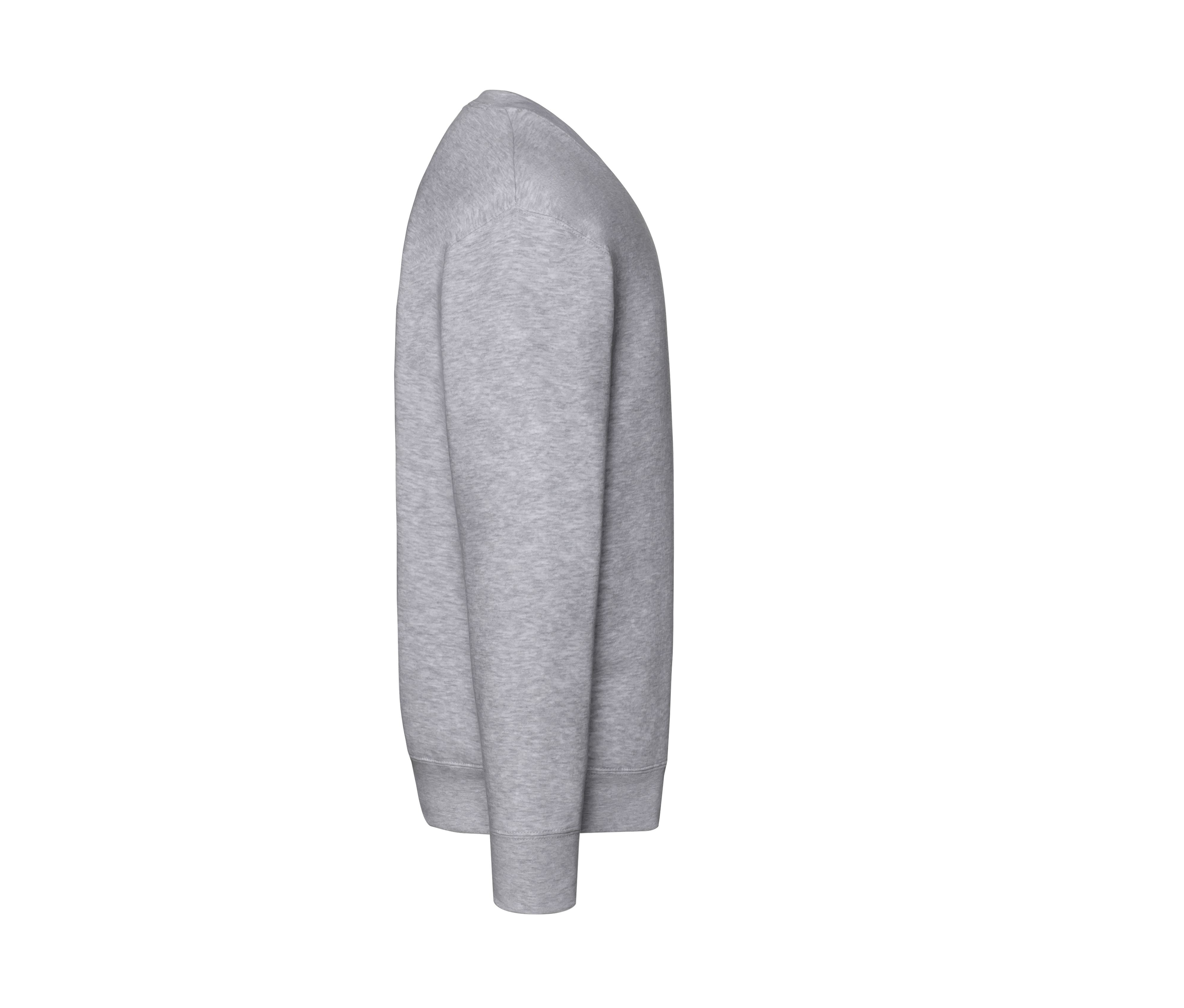 Sweat Manches Droites - Heather Grey